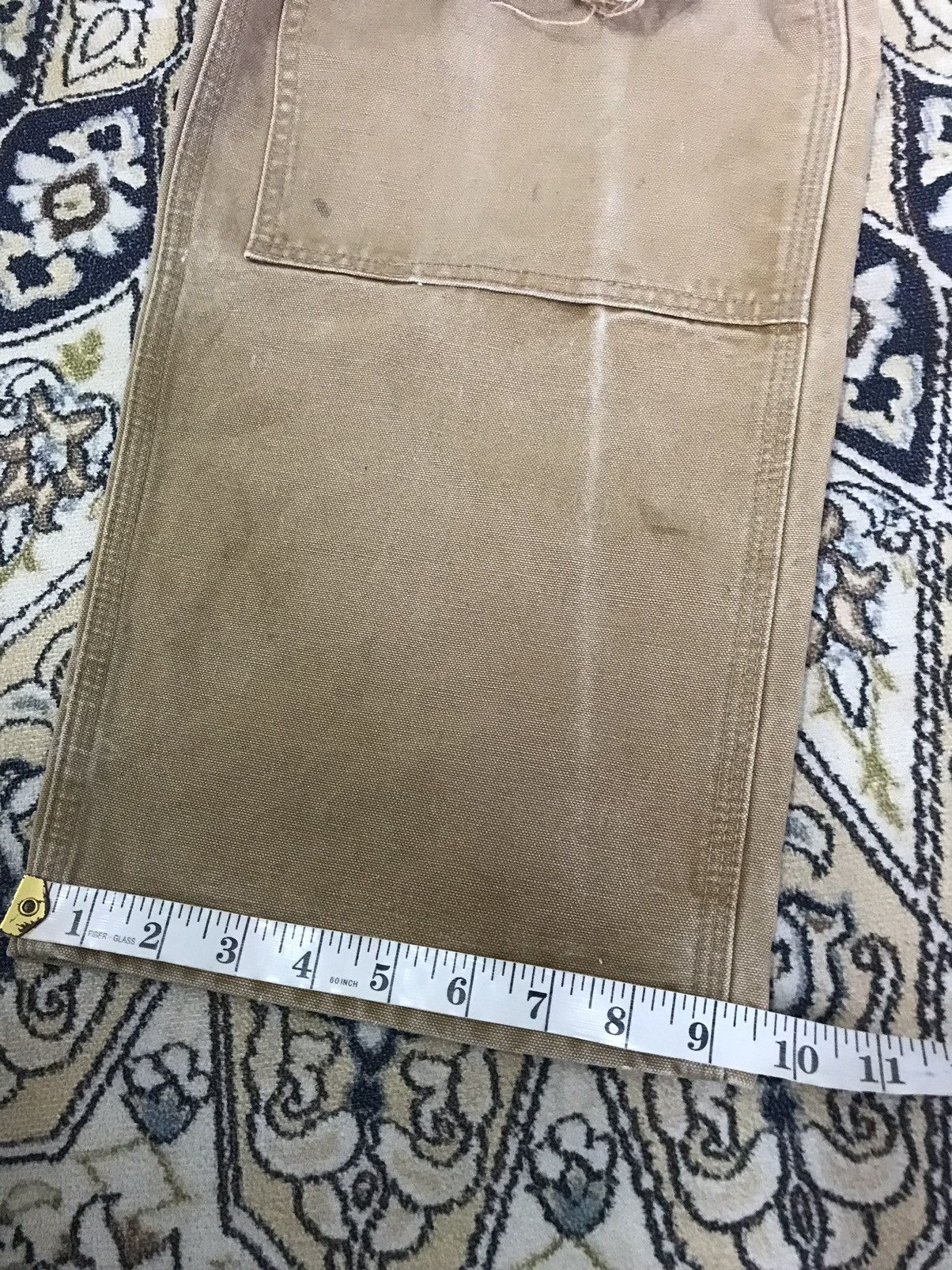Carhartt Vintage 90s Carhartt Double Knee Distressed Cargo Pants Size US 39 - 15 Thumbnail