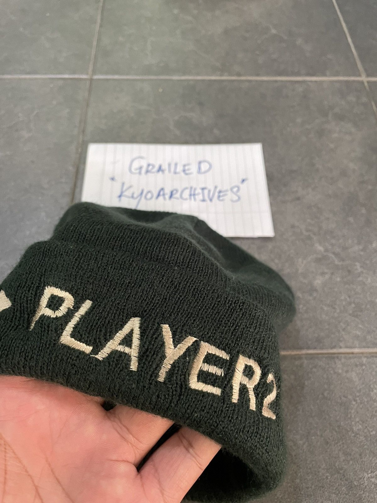 Japanese Brand × Vintage PLAYER 2 BEANIE Size ONE SIZE - 2 Thumbnail