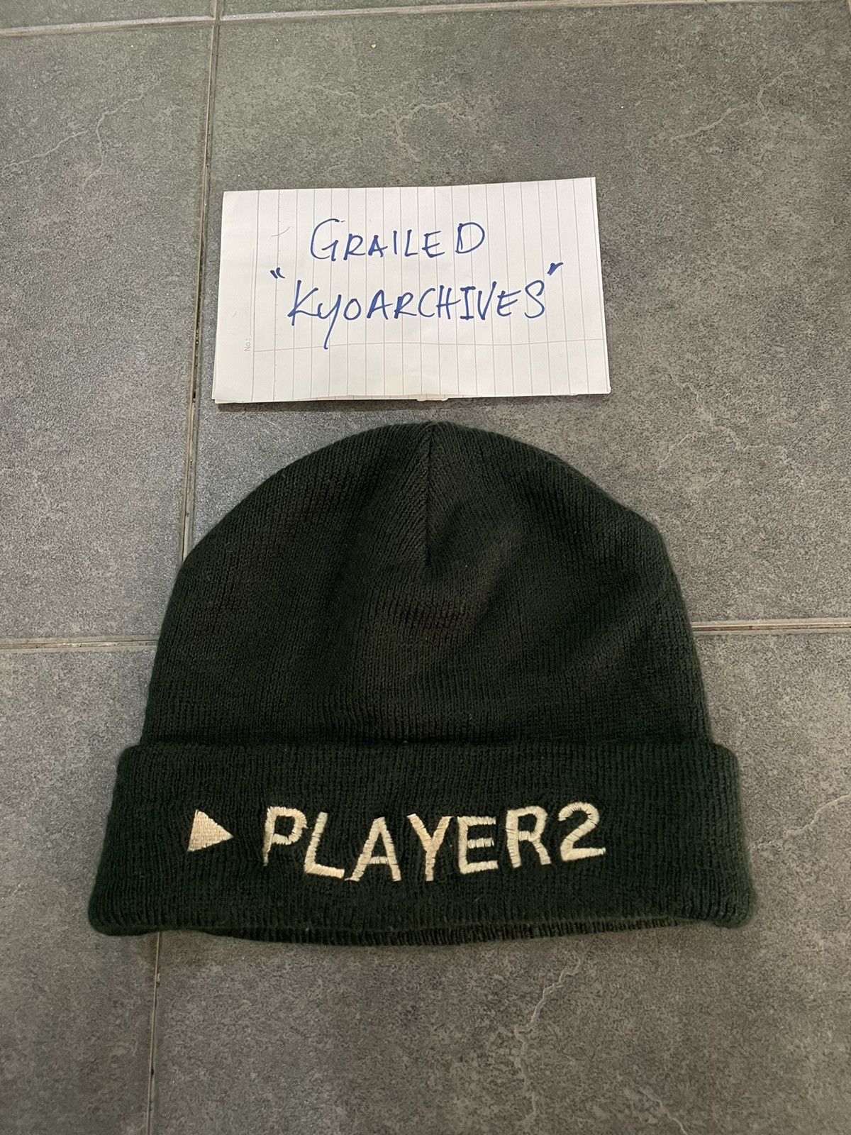 Japanese Brand × Vintage PLAYER 2 BEANIE Size ONE SIZE - 1 Thumbnail