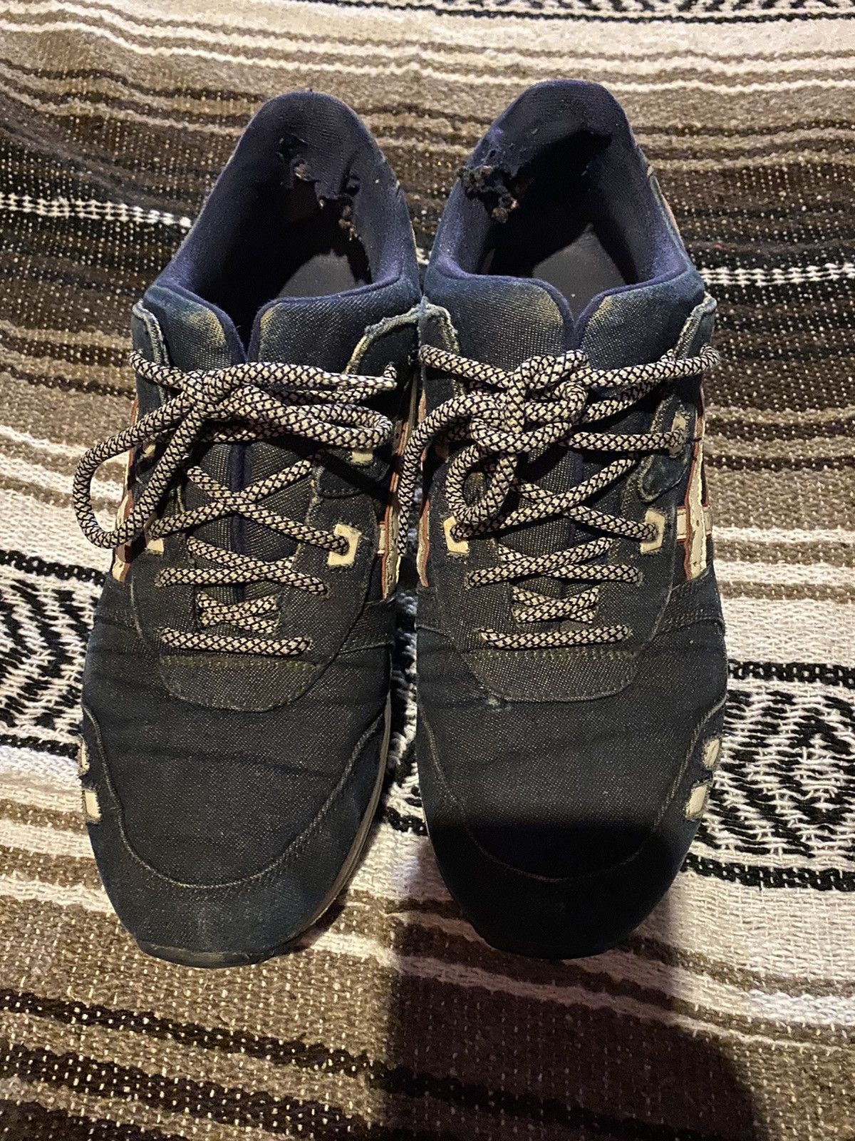 Asics × Kith × Ronnie Fieg Ultra Rare Ronnie Fieg x ASICS Gel Lyte III "Selvedge Denim" Size US 11.5 / EU 44-45 - 1 Thumbnail