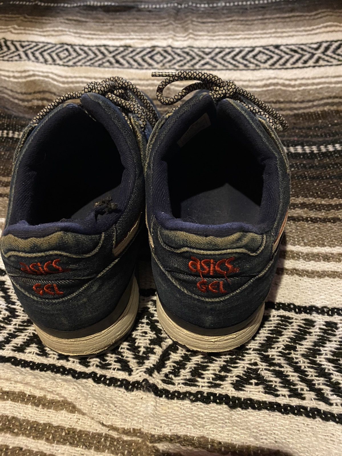 Asics × Kith × Ronnie Fieg Ultra Rare Ronnie Fieg x ASICS Gel Lyte III "Selvedge Denim" Size US 11.5 / EU 44-45 - 3 Thumbnail