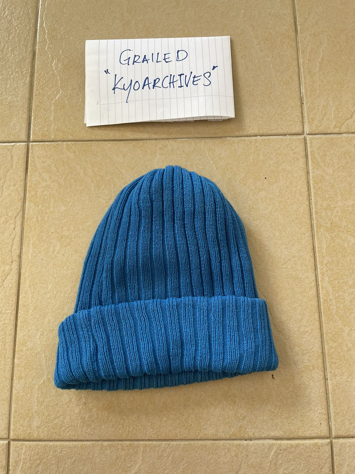 Avirex AVIREX BLUE BEANIE Size ONE SIZE - 2 Thumbnail