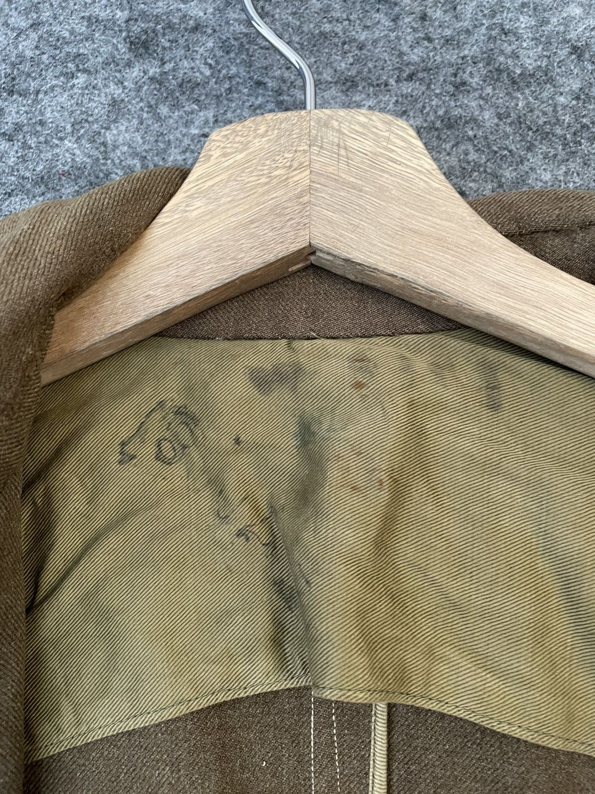Vintage VINTAGE ARMY WOOL CHORE JACKET Size US S / EU 44-46 / 1 - 8 Thumbnail