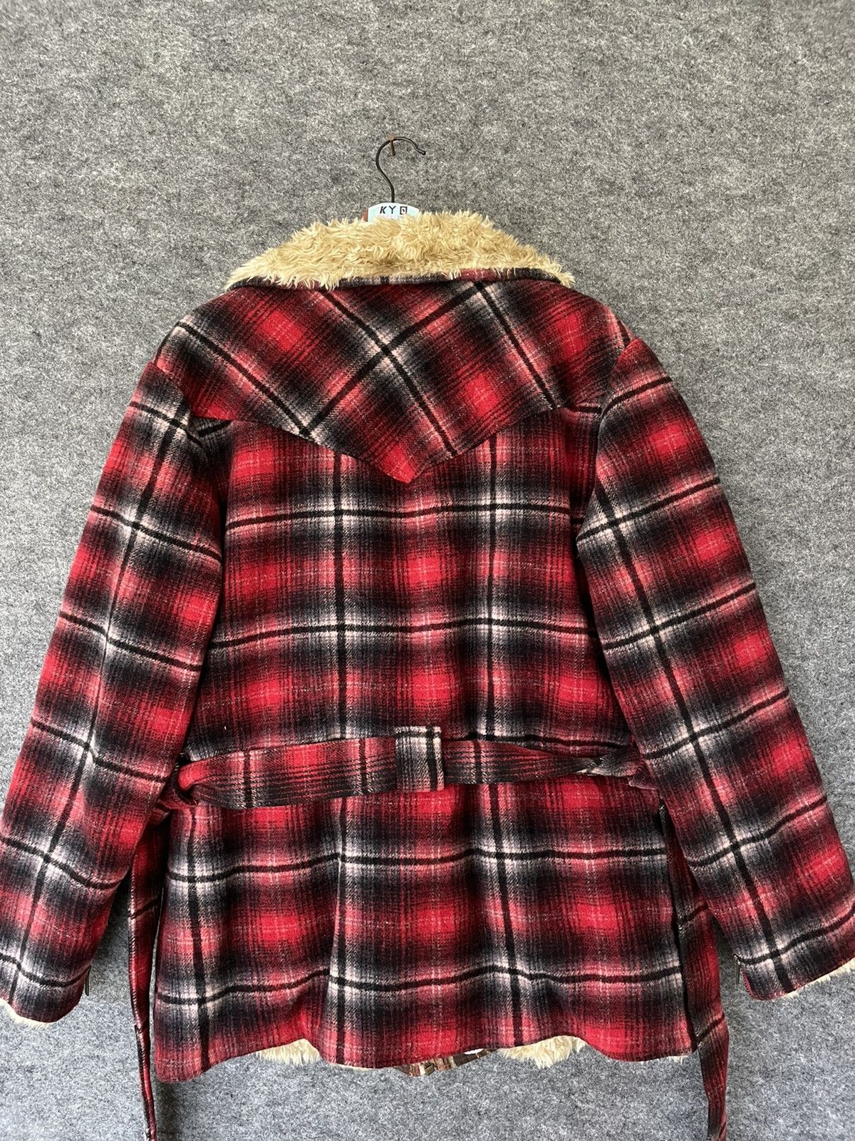 Japanese Brand GERONIMO RED INDIAN TRIBE CHORE SHEARLING JACKET Size US L / EU 52-54 / 3 - 5 Thumbnail