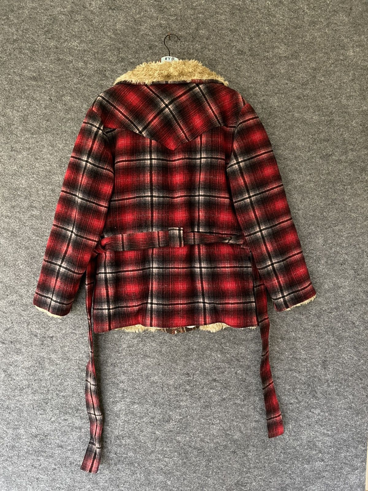Japanese Brand GERONIMO RED INDIAN TRIBE CHORE SHEARLING JACKET Size US L / EU 52-54 / 3 - 4 Thumbnail
