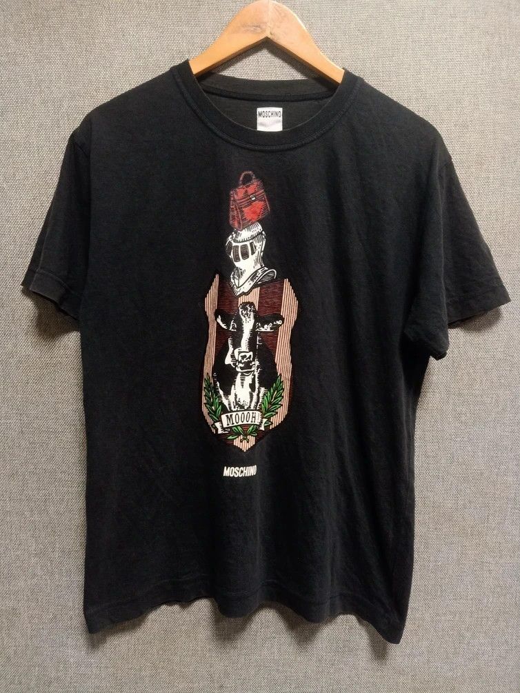Moschino t shirt moschino jeans mooh!! Size US M / EU 48-50 / 2 - 1 Thumbnail