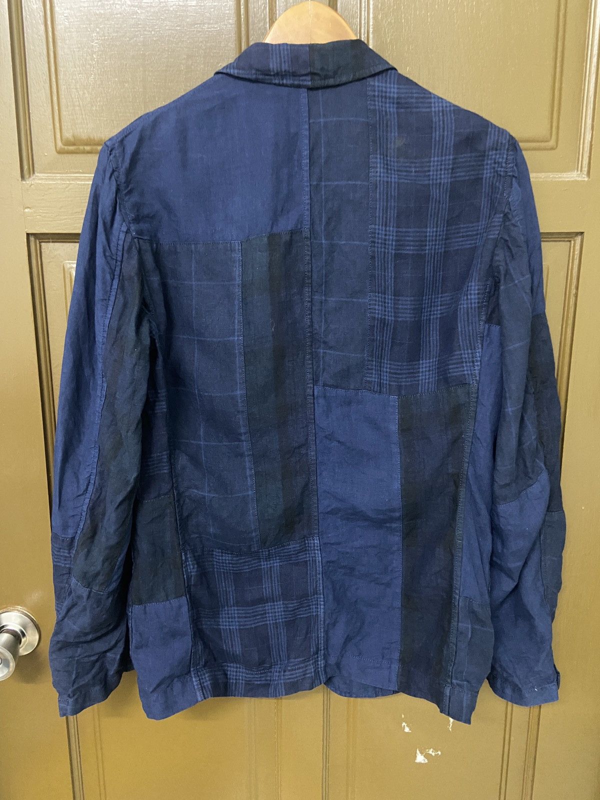 Beams Plus × Japanese Brand Beams Patchwork Blazer Suit Jacket Size 48R - 2 Thumbnail
