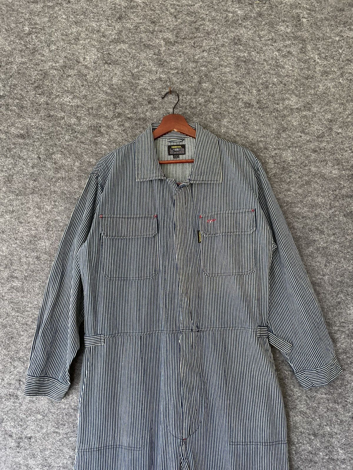 Japanese Brand × Vintage JAPANESE RACING EVENRIVER COVERALLS Size US L / EU 52-54 / 3 - 2 Thumbnail