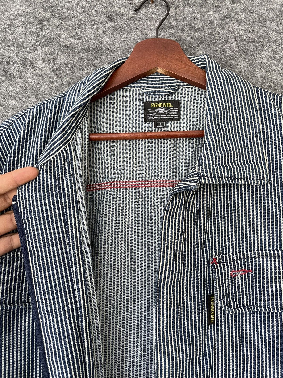 Japanese Brand × Vintage JAPANESE RACING EVENRIVER COVERALLS Size US L / EU 52-54 / 3 - 6 Thumbnail