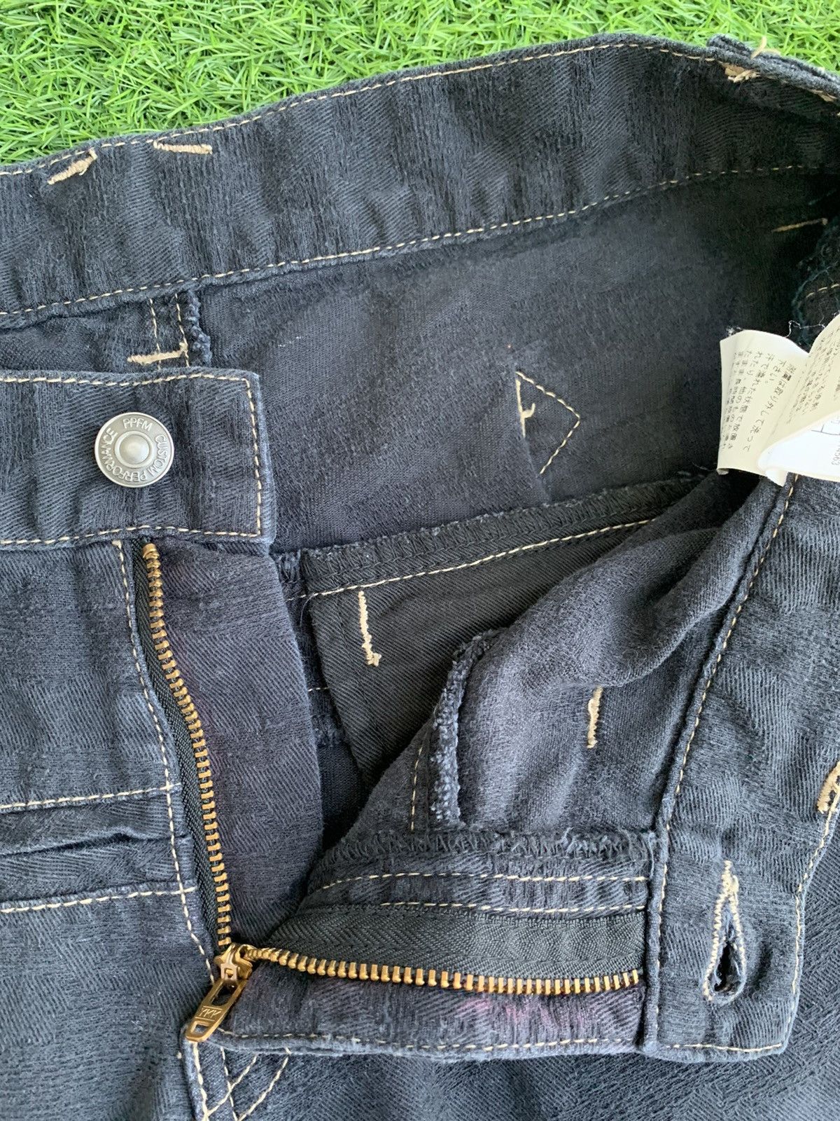 Japanese Brand Japanese Brand PPFM Distressed Buckle Back Size US 29 - 14 Thumbnail