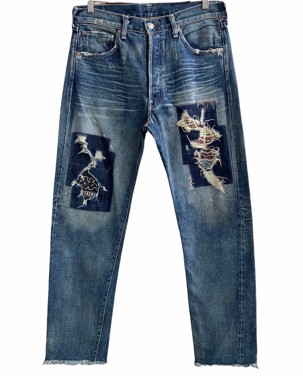 Kappa Denim Pants Grailed