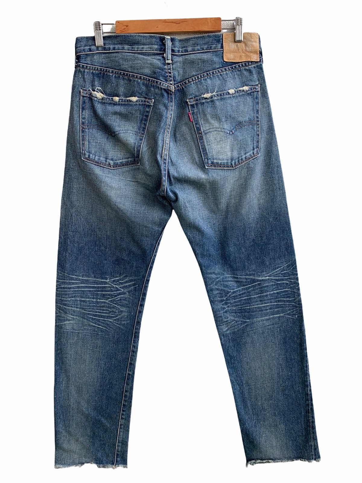 Levi's Vintage Levis 501 Big E selvedge redline patchwork Kappa Size US 32 / EU 48 - 5 Thumbnail