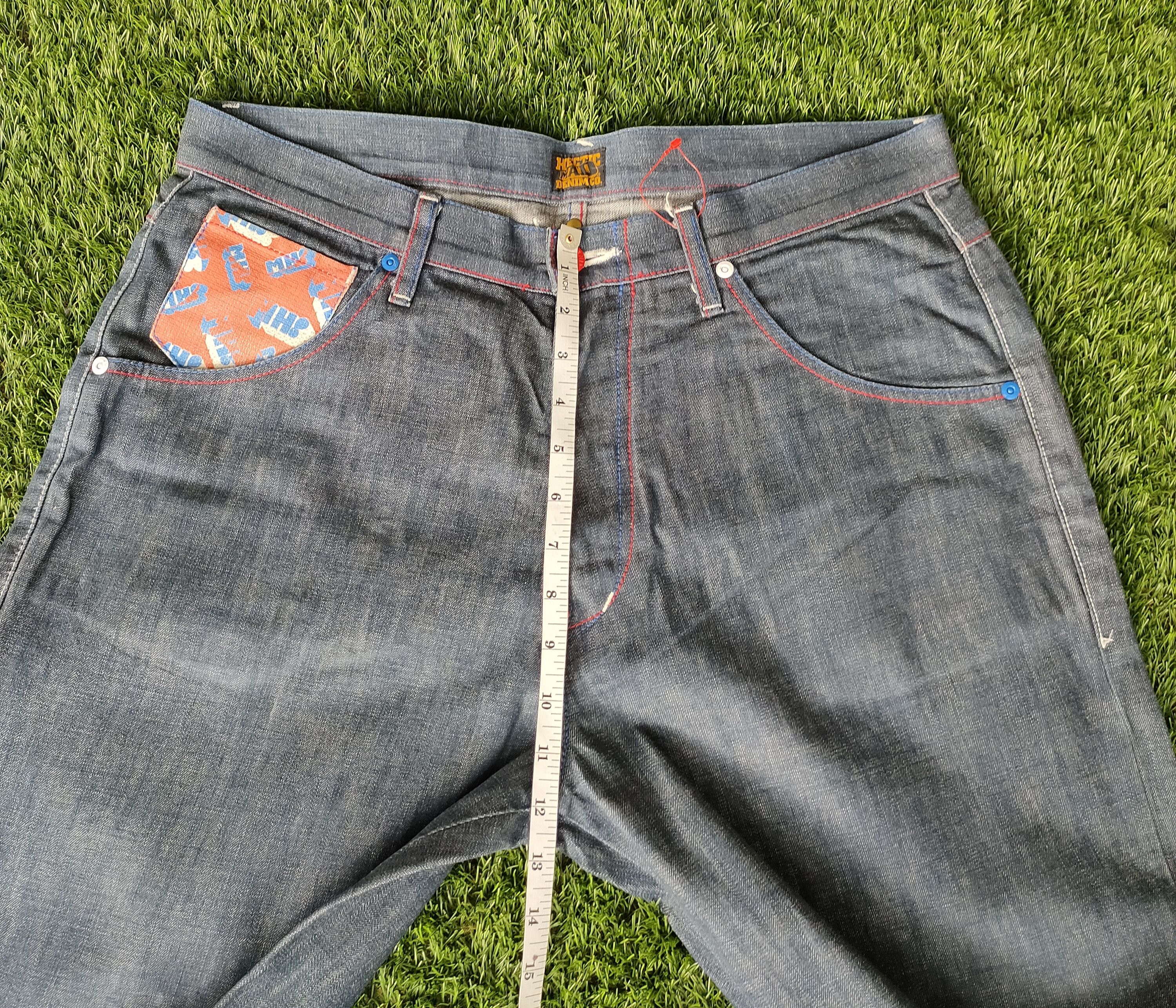 Japanese Brand Vintage Mad Hectic denim Size US 34 / EU 50 - 6 Thumbnail