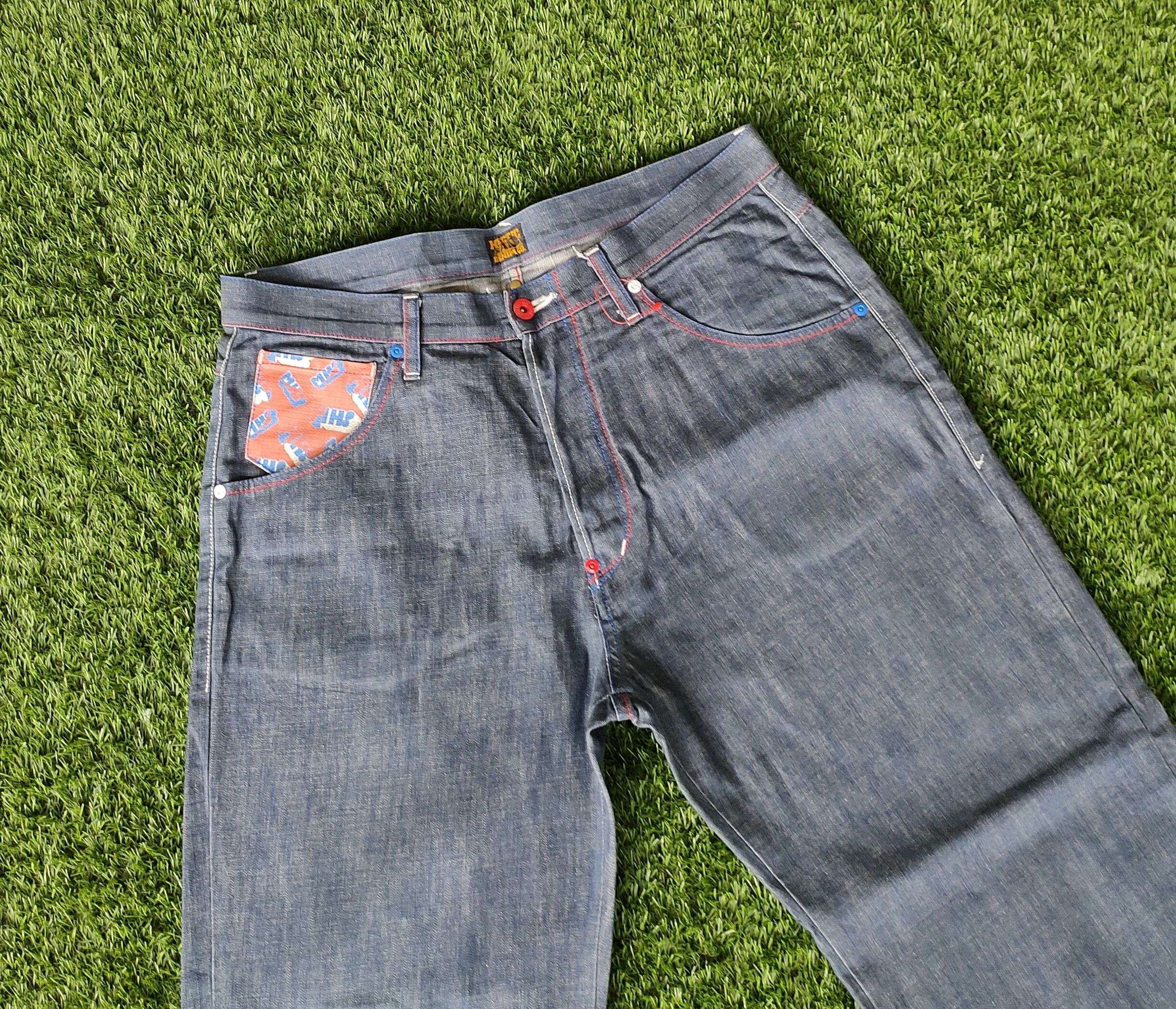 Japanese Brand Vintage Mad Hectic denim Size US 34 / EU 50 - 3 Thumbnail