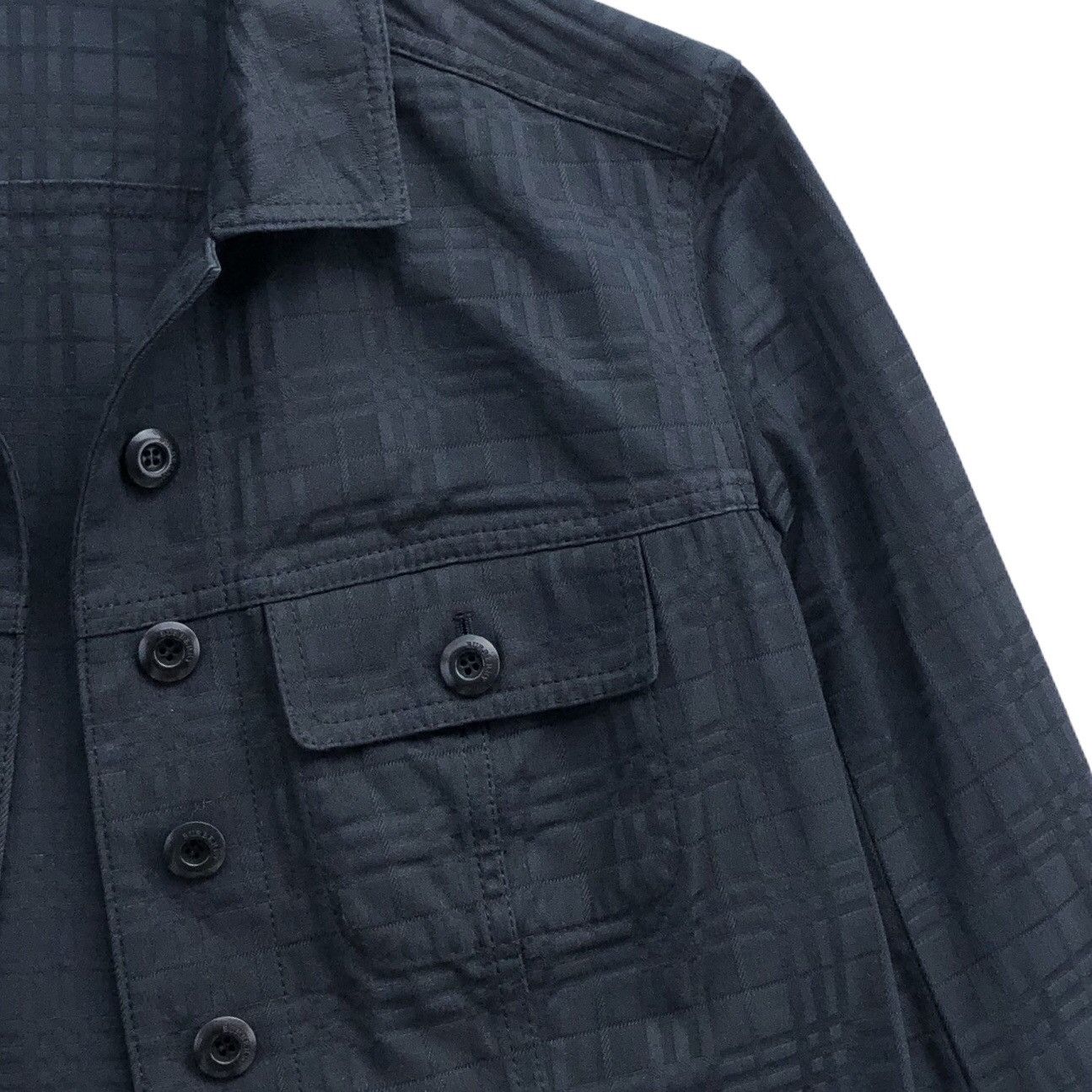 Burberry Burberry London Women Checked Trucker Jacket Size S / US 4 / IT 40 - 4 Thumbnail