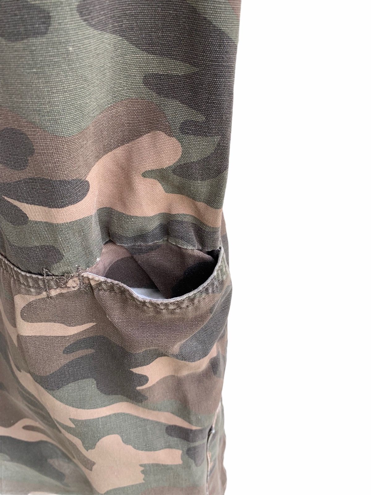 Japanese Brand Cargo Pants multiple Pocket Woodland Camo Hunter Size US 32 / EU 48 - 12 Thumbnail