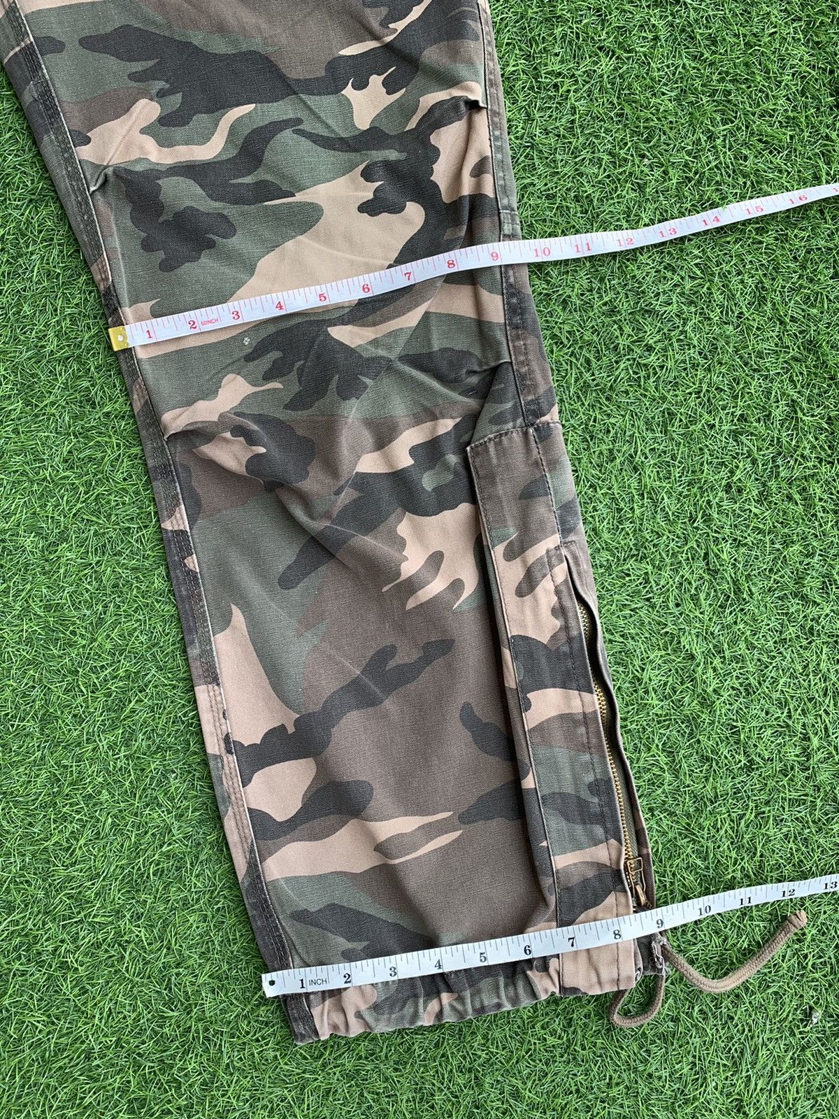 Japanese Brand Cargo Pants multiple Pocket Woodland Camo Hunter Size US 32 / EU 48 - 21 Thumbnail