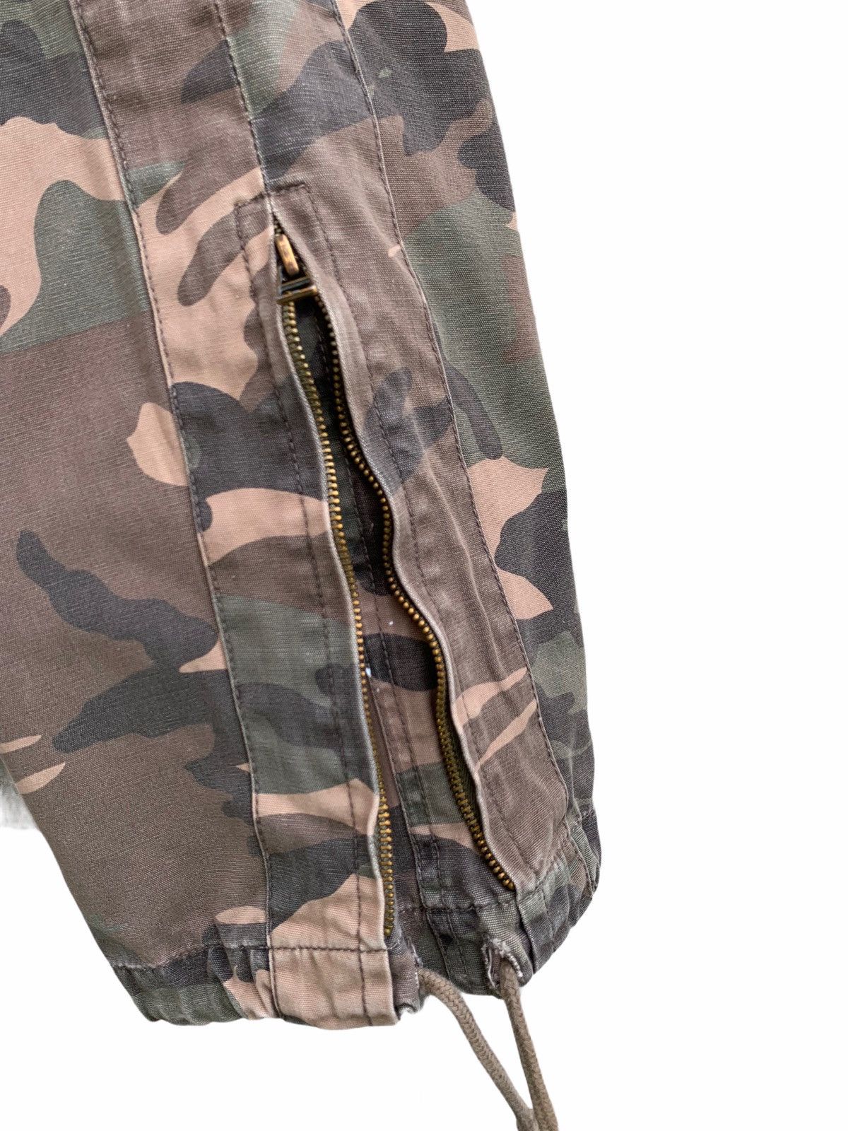 Japanese Brand Cargo Pants multiple Pocket Woodland Camo Hunter Size US 32 / EU 48 - 7 Thumbnail