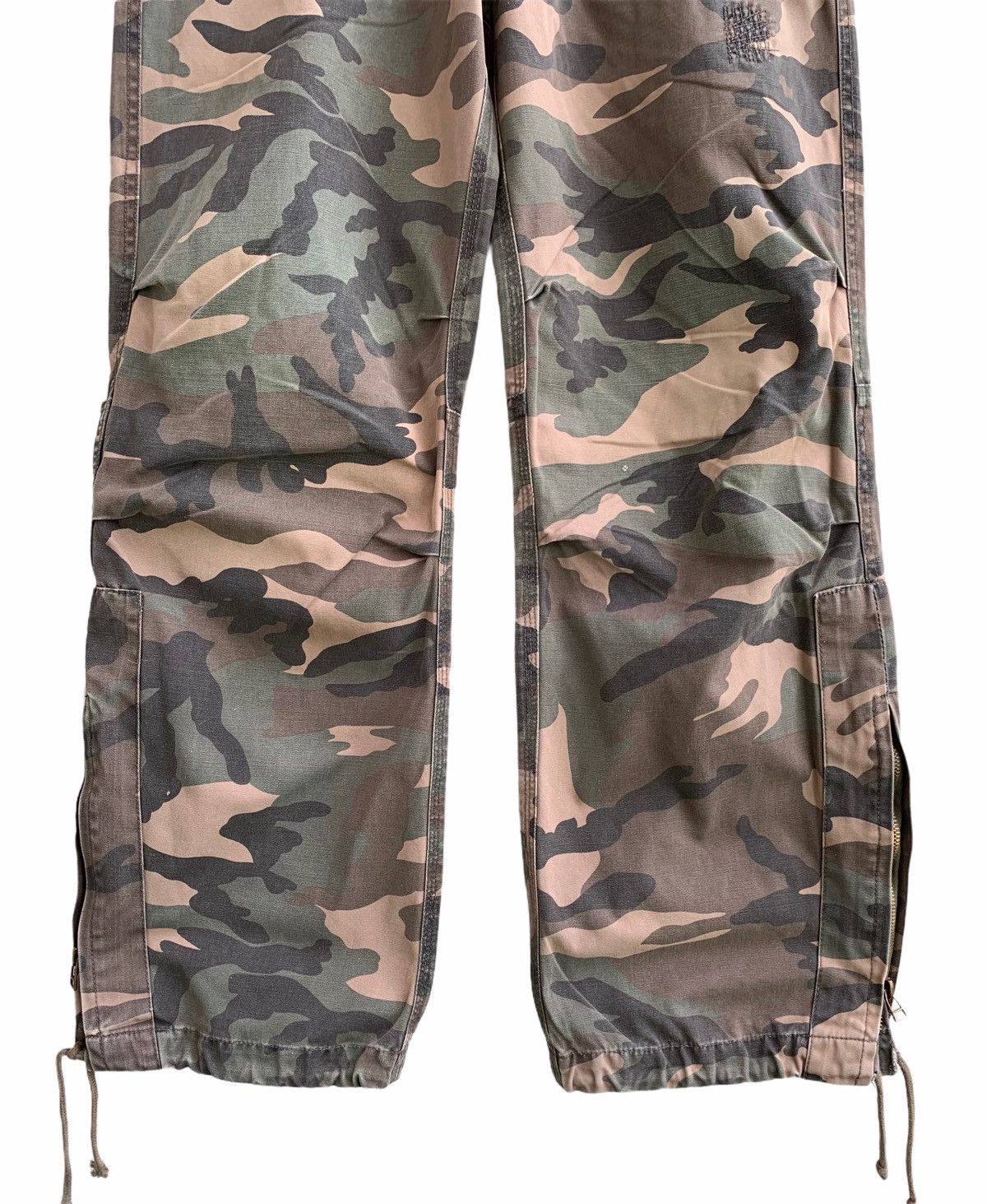 Japanese Brand Cargo Pants multiple Pocket Woodland Camo Hunter Size US 32 / EU 48 - 9 Thumbnail