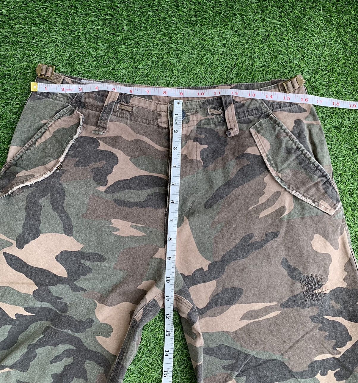 Japanese Brand Cargo Pants multiple Pocket Woodland Camo Hunter Size US 32 / EU 48 - 18 Thumbnail