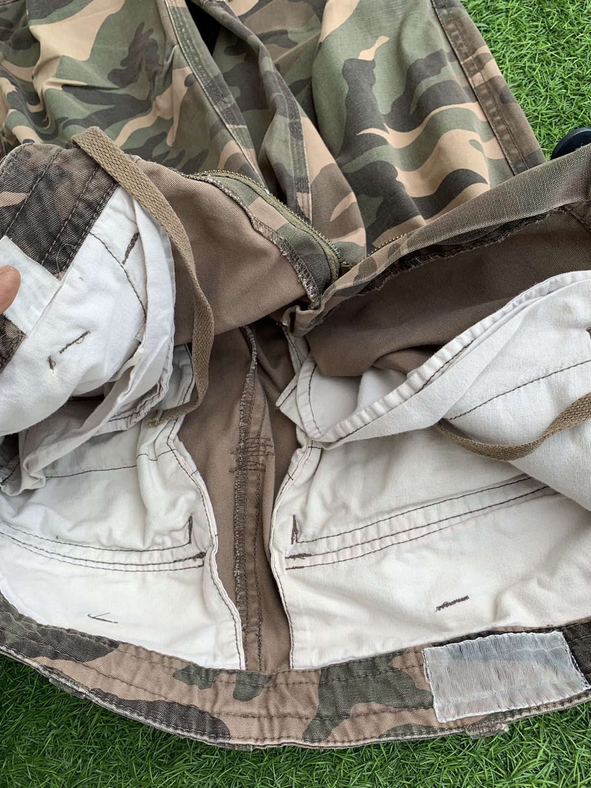 Japanese Brand Cargo Pants multiple Pocket Woodland Camo Hunter Size US 32 / EU 48 - 15 Thumbnail
