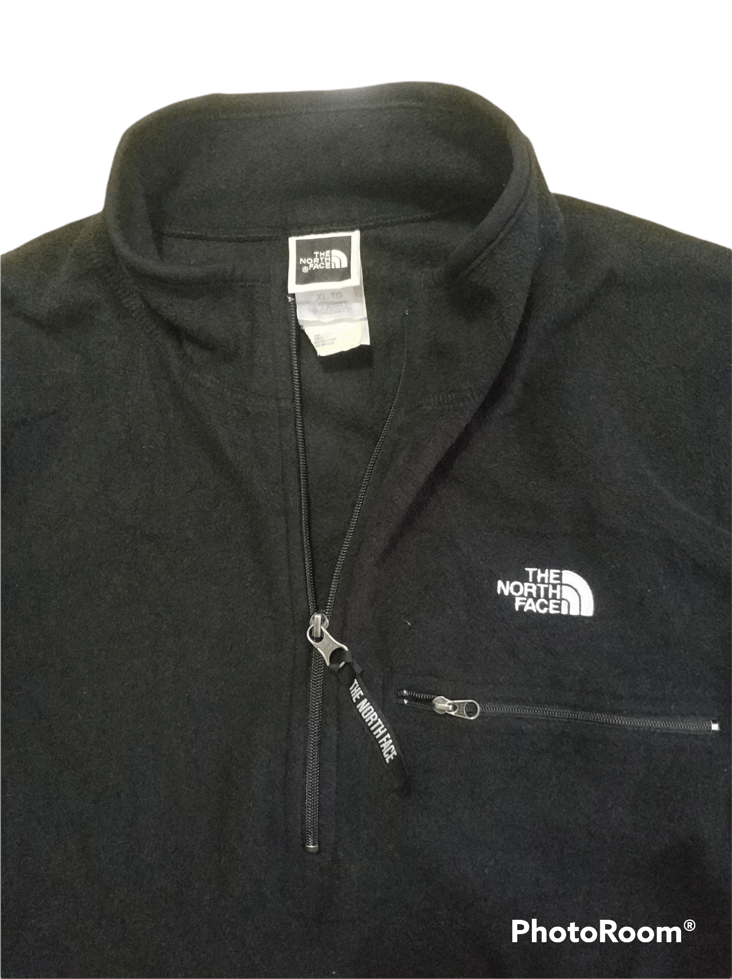 The North Face 🔥Distressed Vintage Black The North Face Fleece Jacket Size US M / EU 48-50 / 2 - 5 Thumbnail
