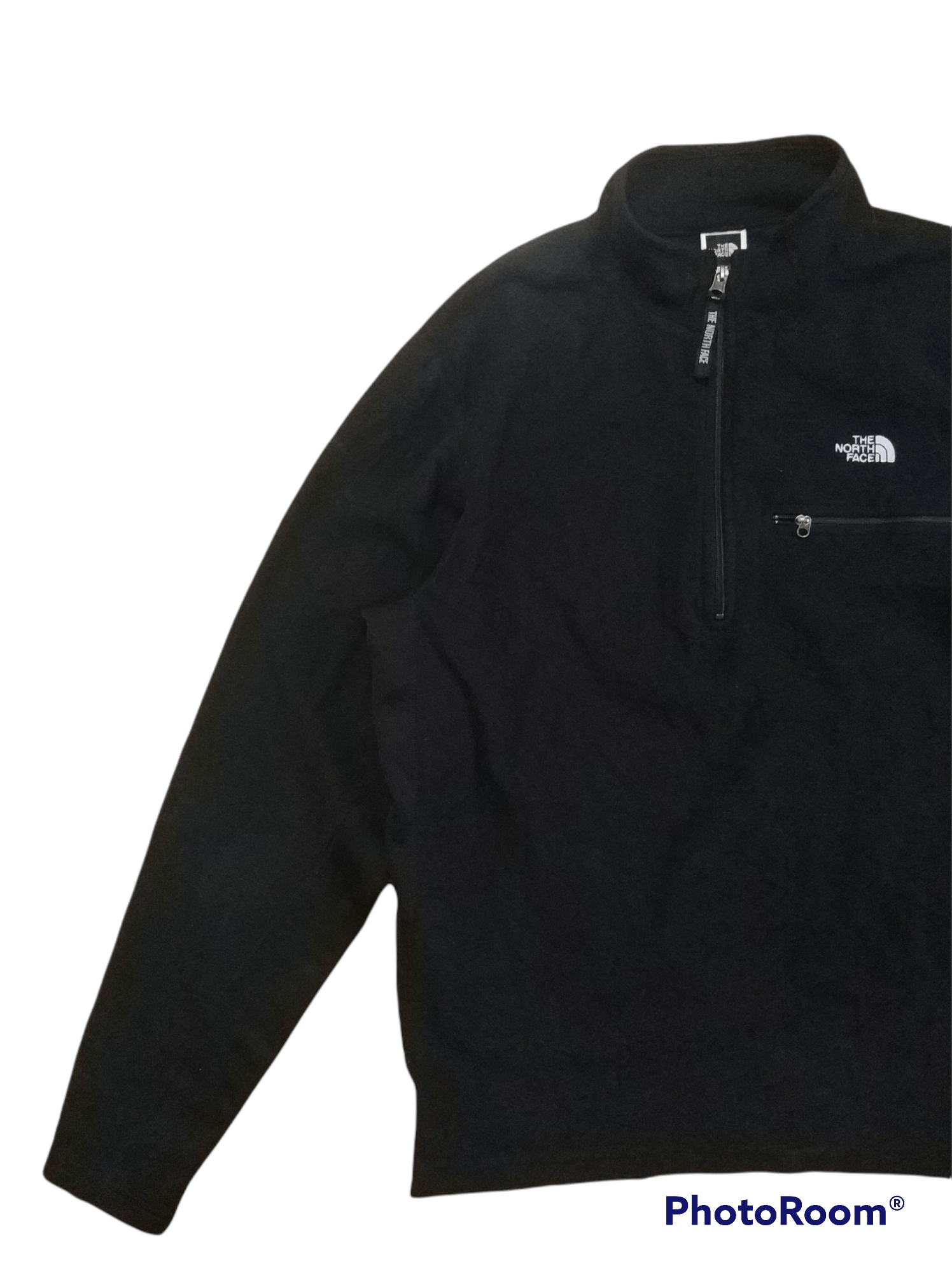 The North Face 🔥Distressed Vintage Black The North Face Fleece Jacket Size US M / EU 48-50 / 2 - 3 Thumbnail