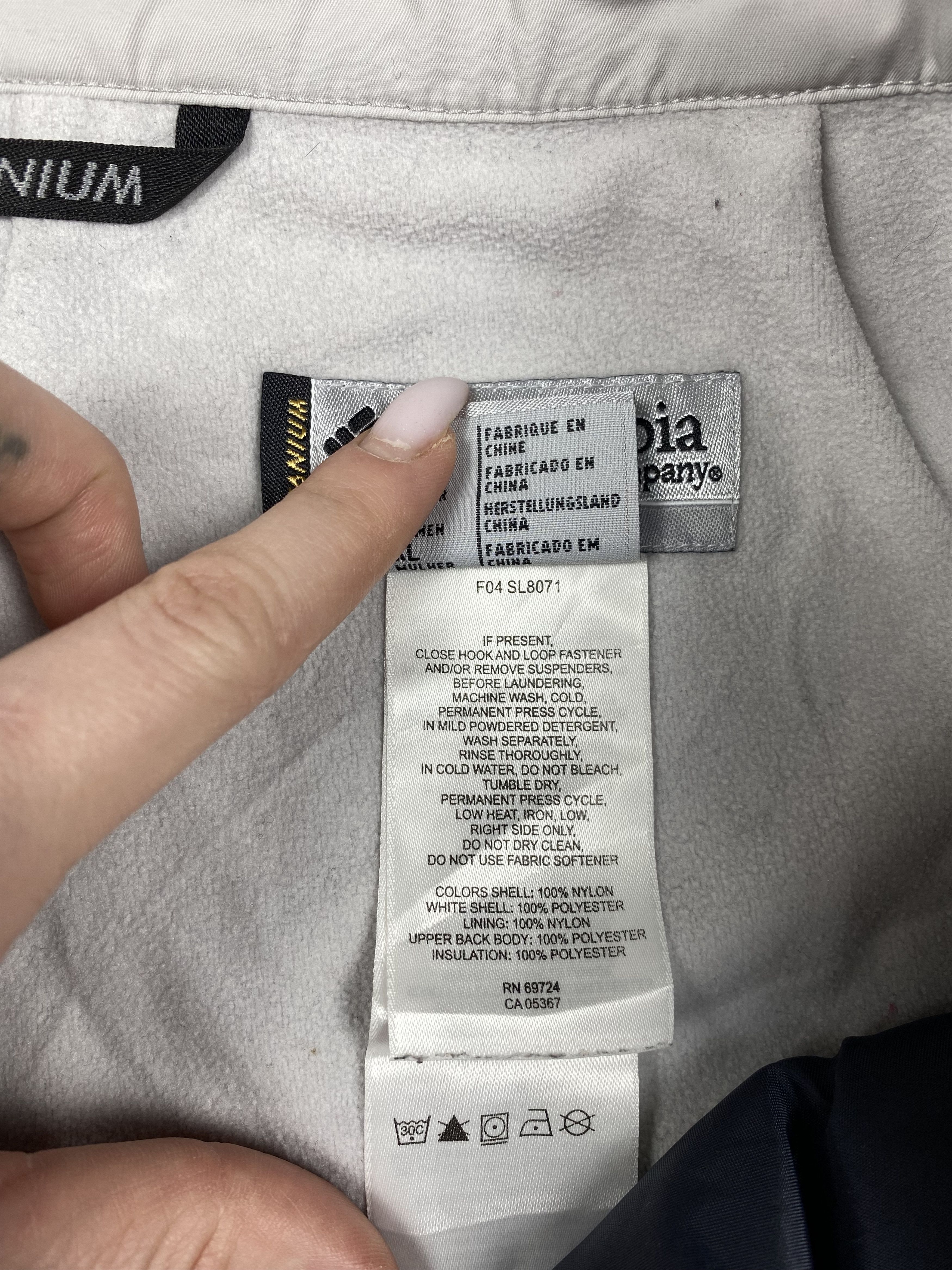 Columbia × Vintage Columbia Titanium Vintage Ski Pants Snowboard Size 38" / US 16 / IT 52 - 8 Thumbnail