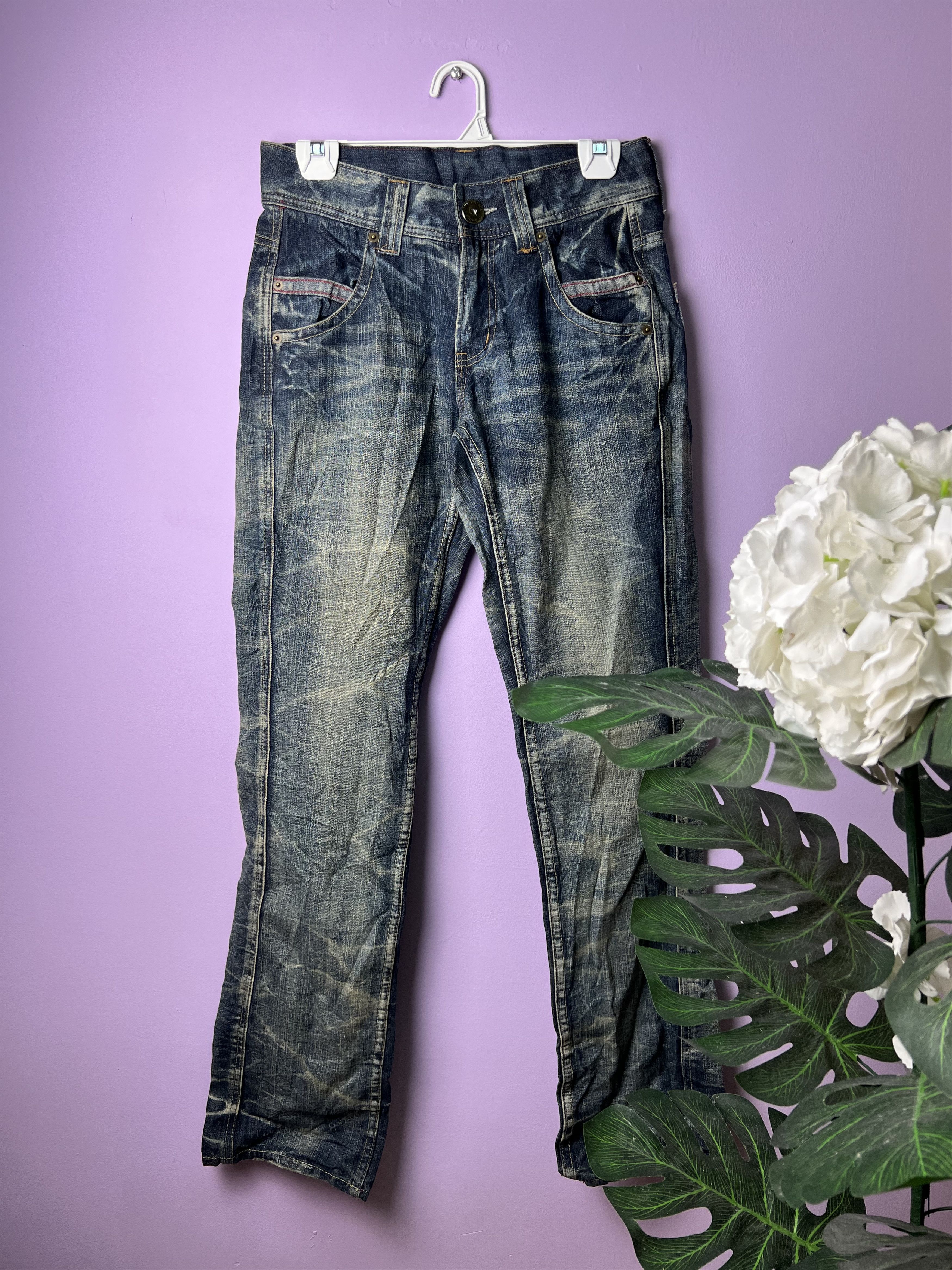 🔥BS Japanese Brand Distressed Denim