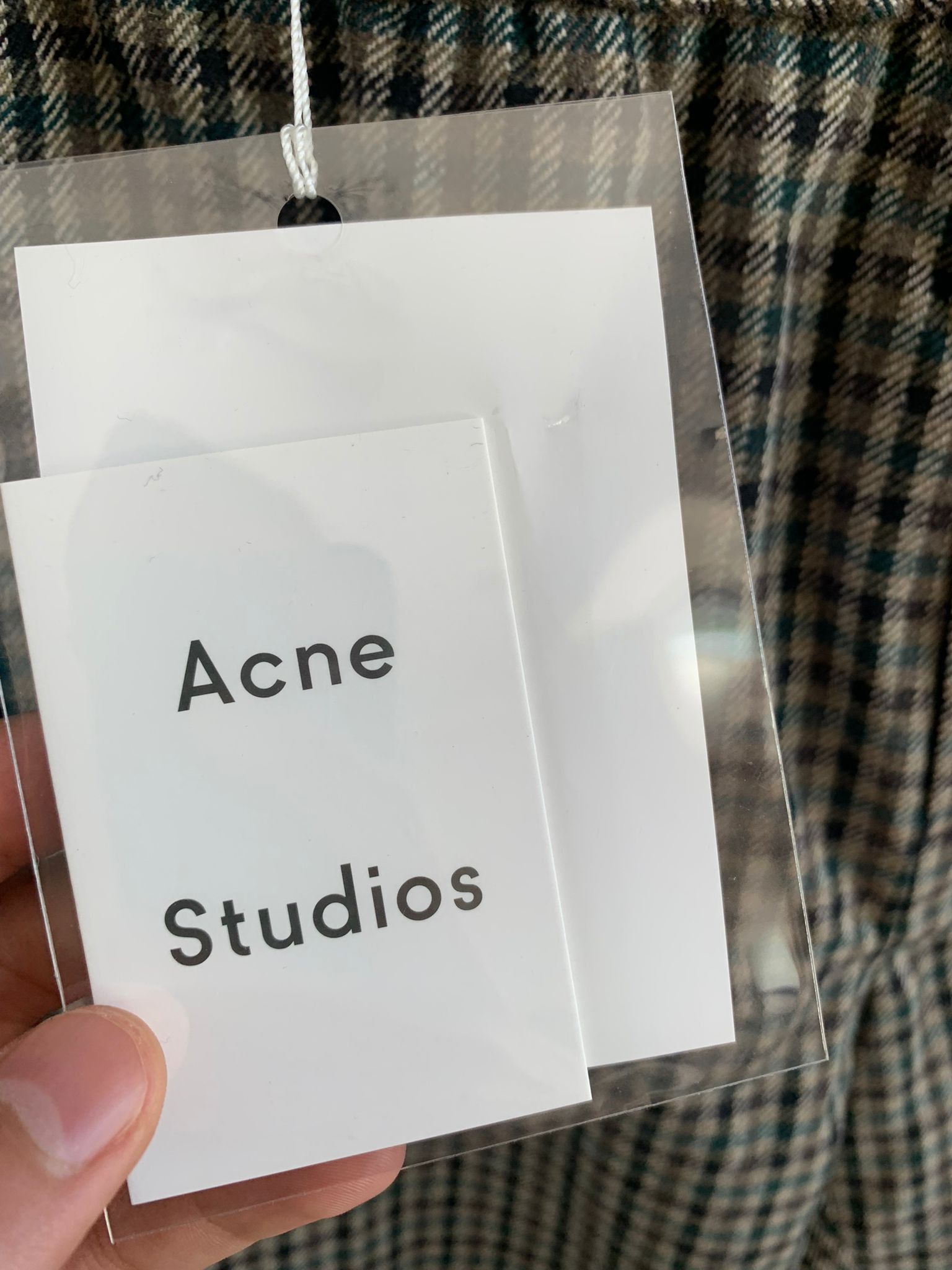 Acne Studios FN-MN-TROU000155 in Brown Green Multicolor Size US 32 / EU 48 - 11 Thumbnail