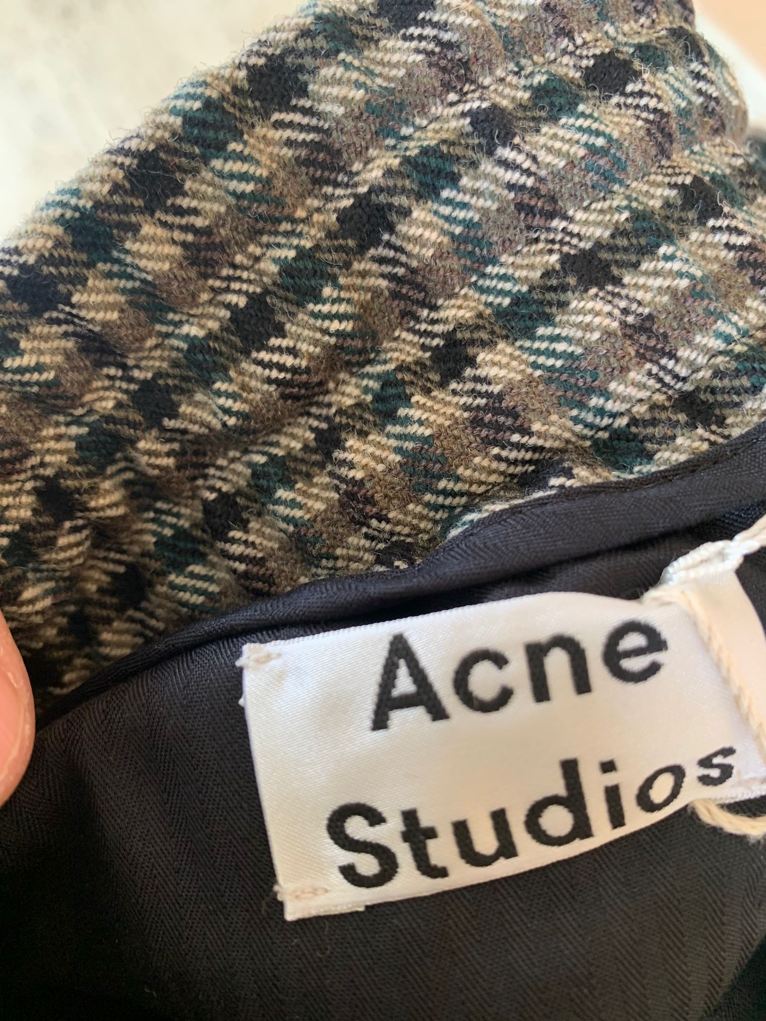 Acne Studios FN-MN-TROU000155 in Brown Green Multicolor Size US 32 / EU 48 - 15 Thumbnail