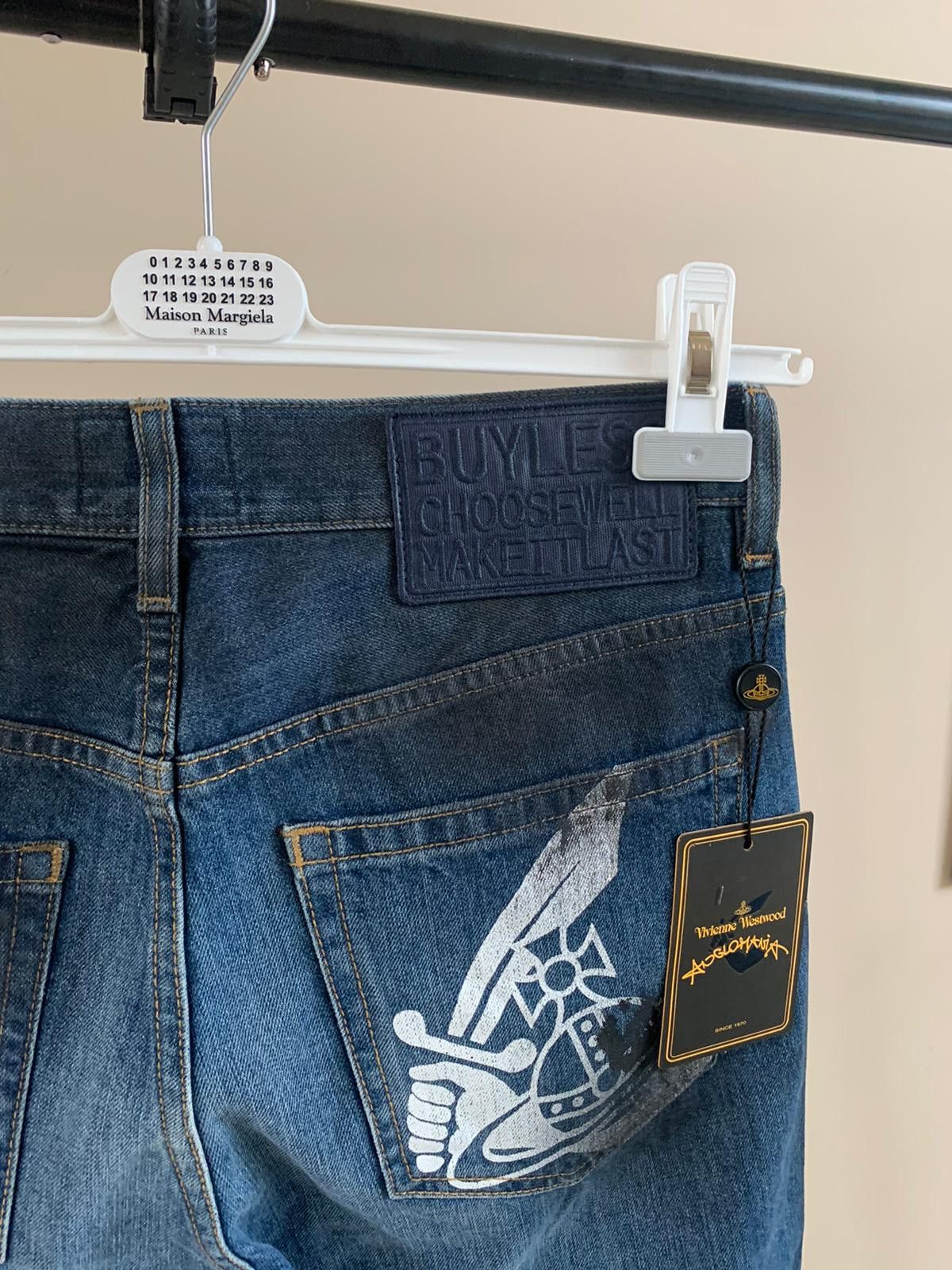 Vivienne Westwood Harris Jeans in Blue Size US 30 / EU 46 - 11 Thumbnail