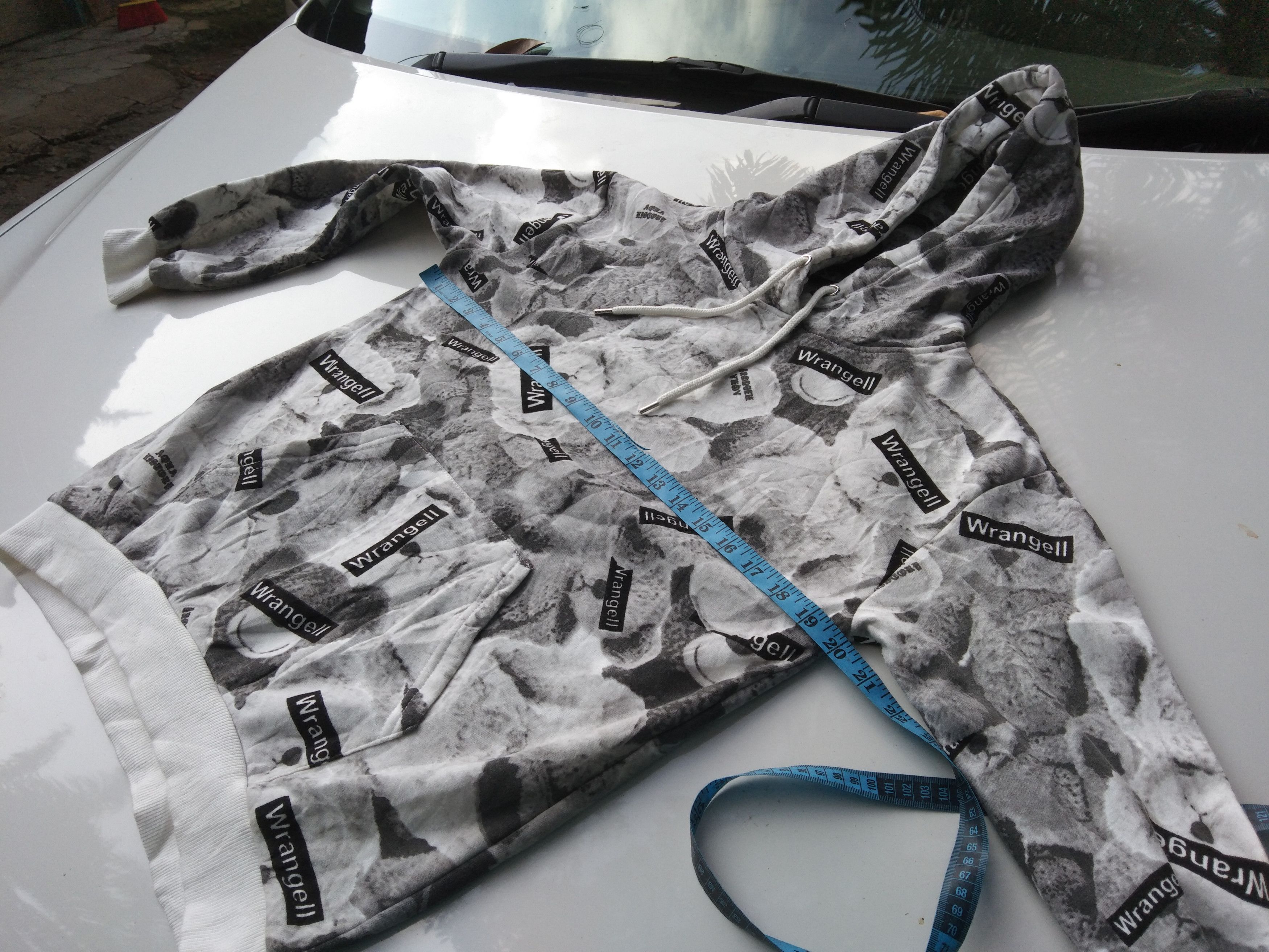 Japanese Brand AQUA HISTORY MEN'S HOODIE ALL OVER PRINT Size US M / EU 48-50 / 2 - 5 Thumbnail