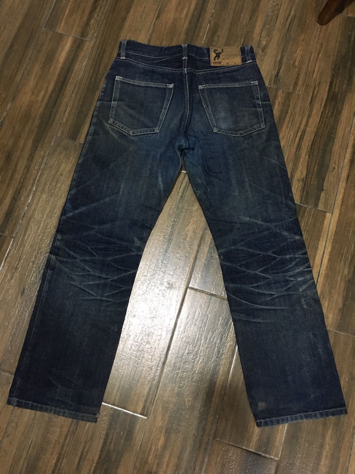 Japanese Brand 🔥STEALS🔥PPFM DISTRESSED JEANS STRAIGHT CUT Size US 30 / EU 46 - 6 Thumbnail
