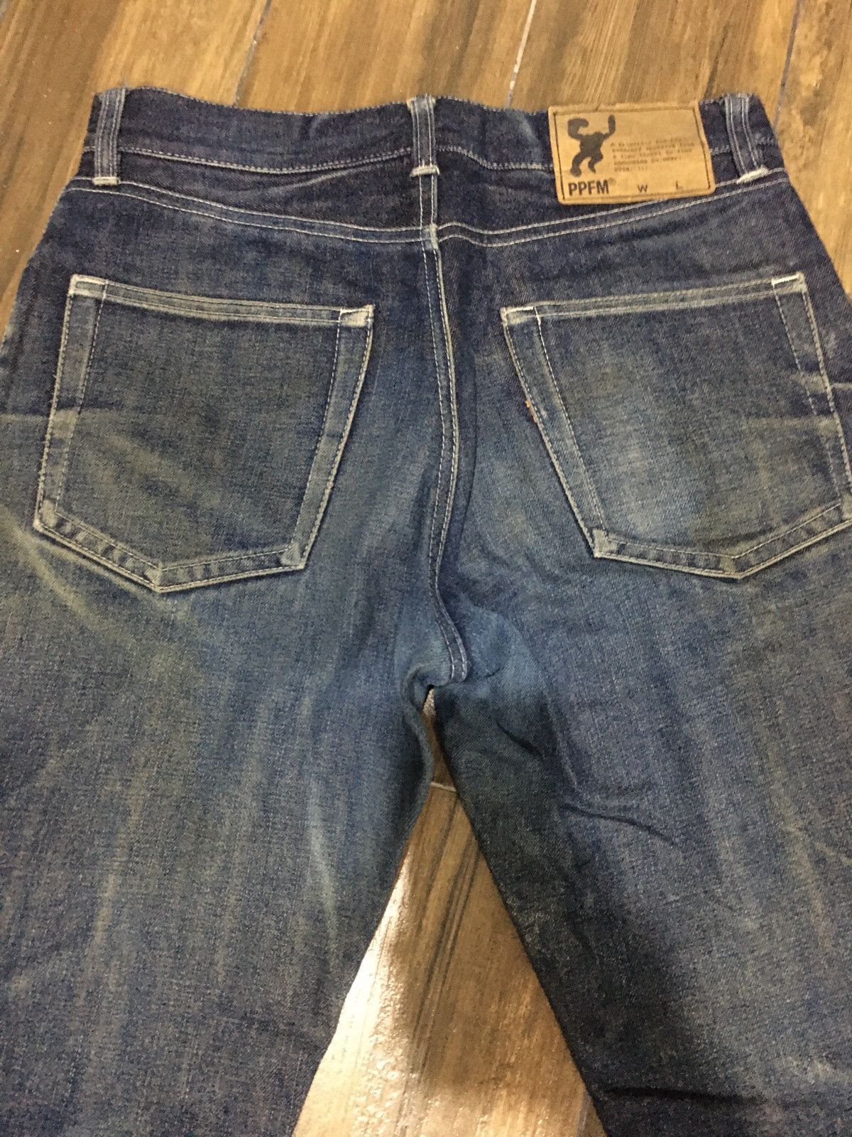 Japanese Brand 🔥STEALS🔥PPFM DISTRESSED JEANS STRAIGHT CUT Size US 30 / EU 46 - 7 Thumbnail