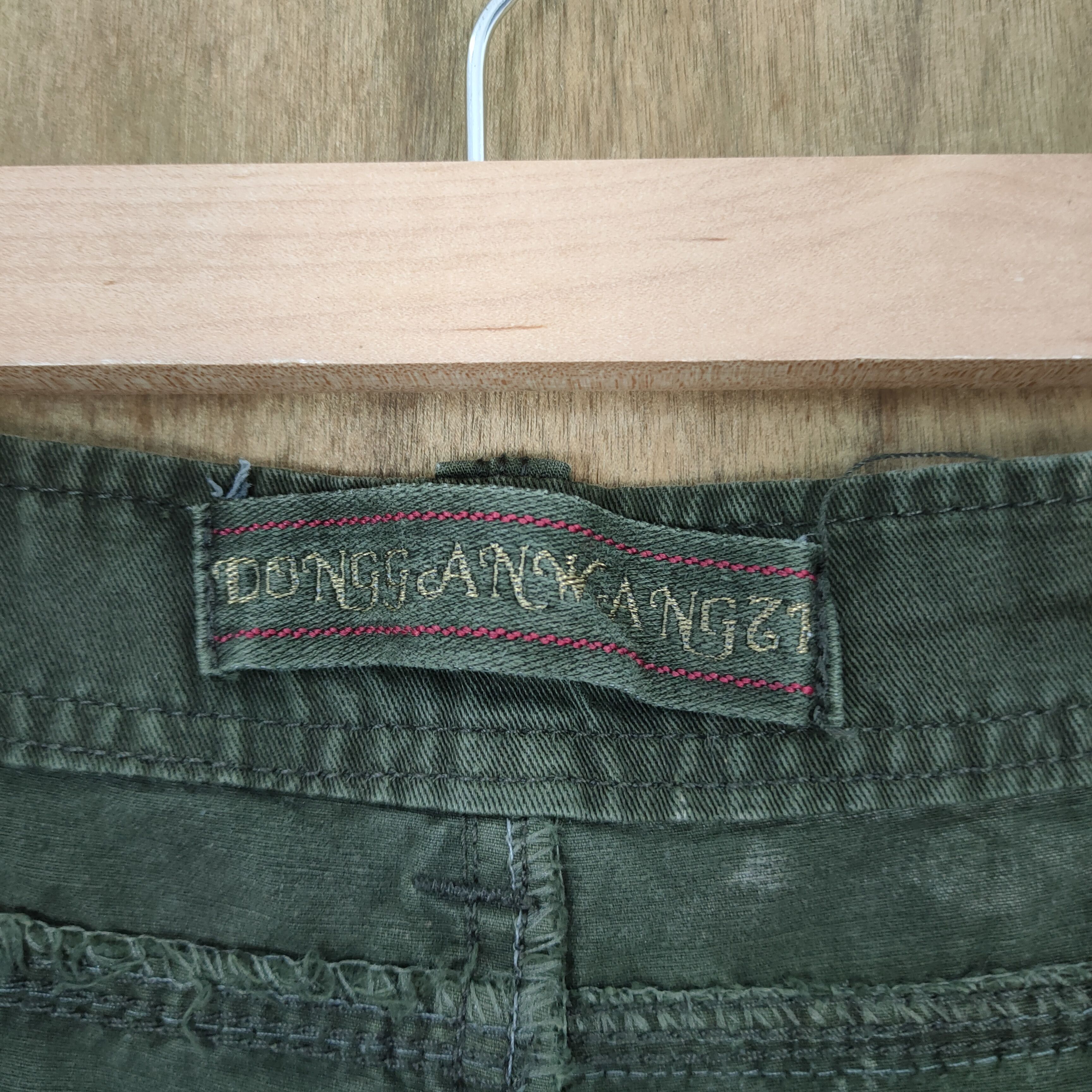 Japanese Brand VINTAGE JAPANESE BONDAGE FADED CARGO PANTS Size US 32 / EU 48 - 15 Thumbnail