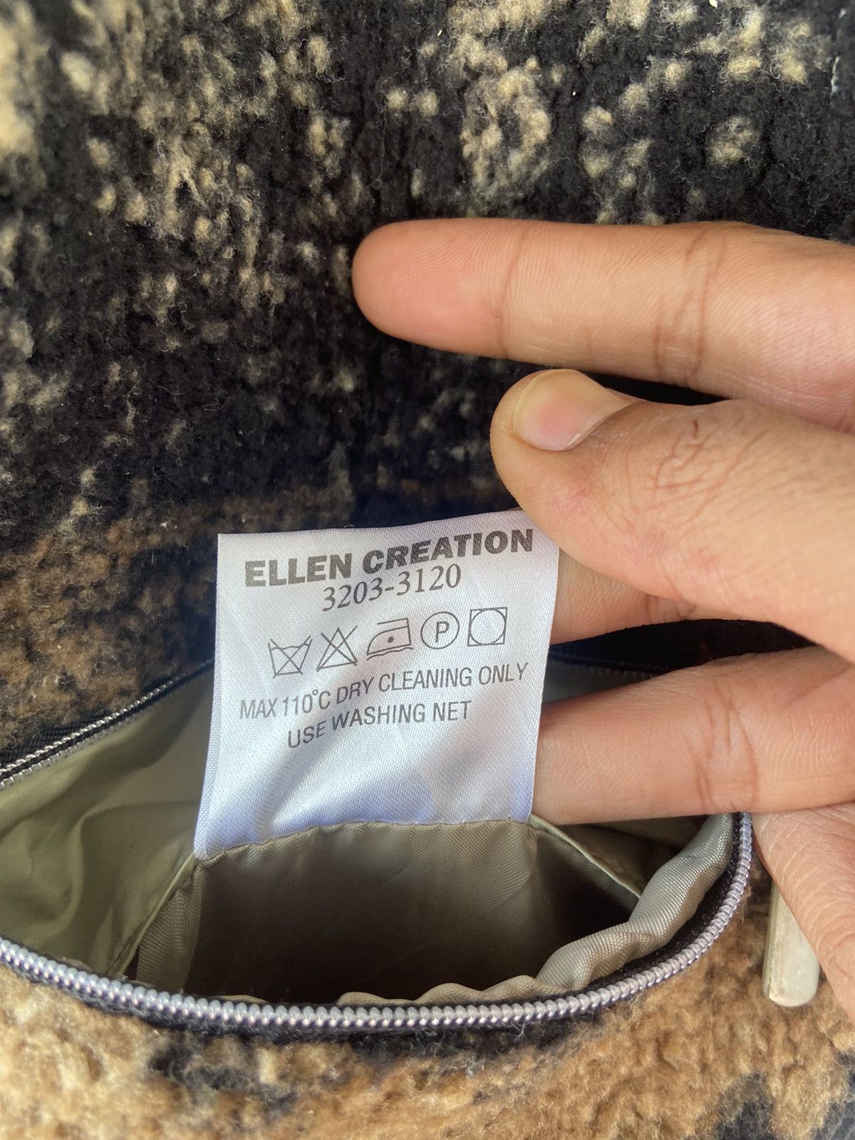 Designer Ellen Creation Button Up Reversible Fleece Jacket Size US S / EU 44-46 / 1 - 10 Thumbnail