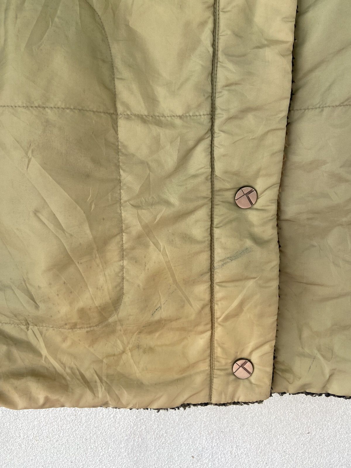 Designer Ellen Creation Button Up Reversible Fleece Jacket Size US S / EU 44-46 / 1 - 9 Thumbnail