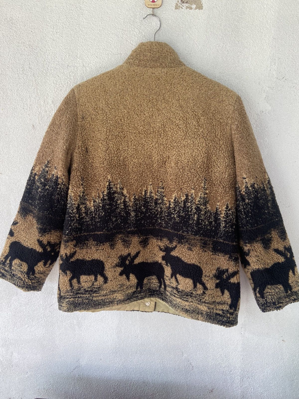 Designer Ellen Creation Button Up Reversible Fleece Jacket Size US S / EU 44-46 / 1 - 2 Thumbnail