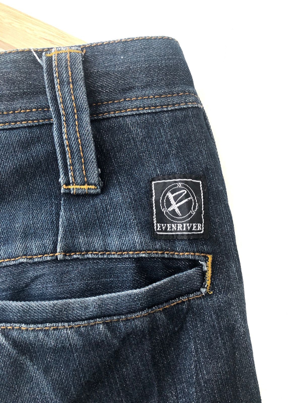 Japanese Brand Evenriver Cargos Hysteric Style Denim Jeans Size US 33 - 5 Thumbnail