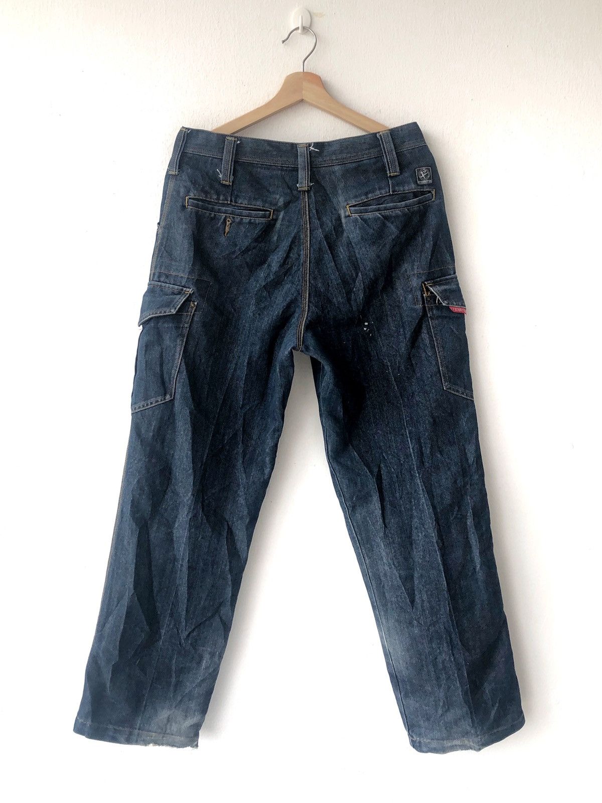 Japanese Brand Evenriver Cargos Hysteric Style Denim Jeans Size US 33 - 2 Thumbnail
