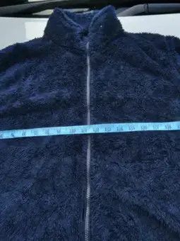 Japanese Brand × Uniqlo UNIQLO BLUE FLUFFY YARN FLEECE FULL-ZIP JACKET FOR MEN'S Size US L / EU 52-54 / 3 - 7 Thumbnail