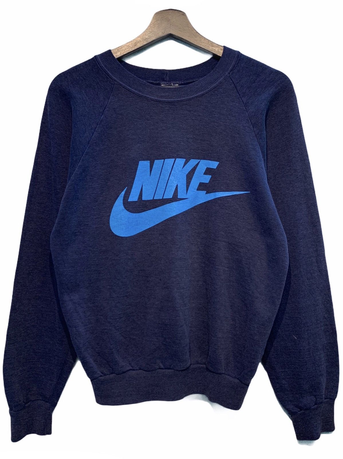 Nike OG Vintage Nike Swoosh Crewneck Sweatshirt Size US S / EU 44-46 / 1 - 1 Thumbnail
