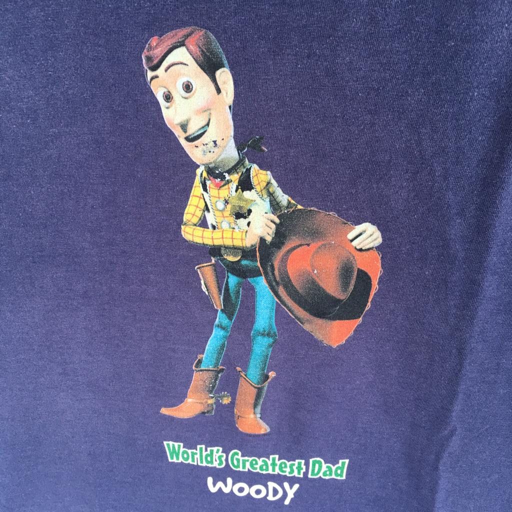 Vintage Thrashed Faded Vintage Disney Toy Story Movie Tshirt Size US M / EU 48-50 / 2 - 3 Thumbnail