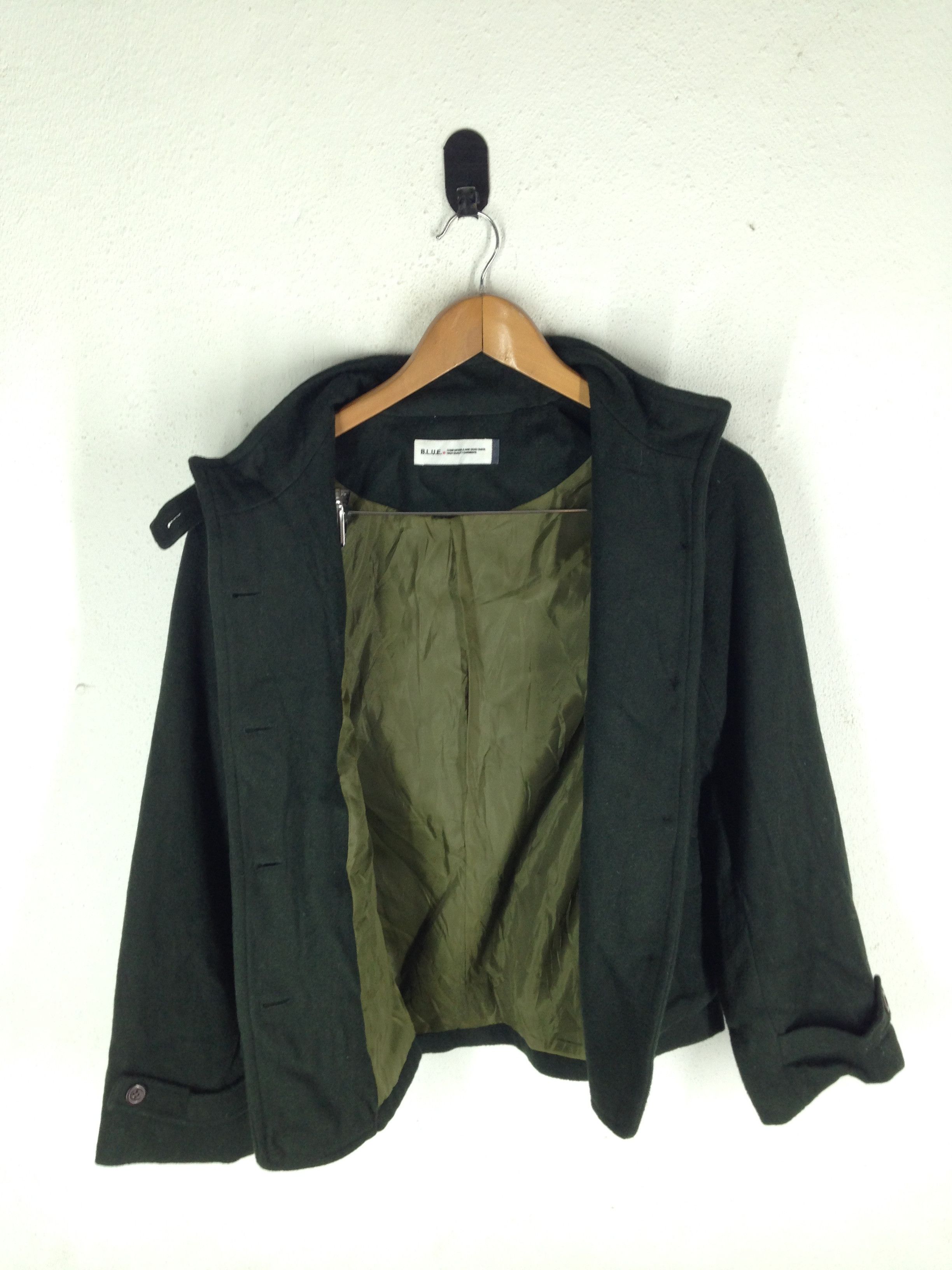 Japanese Brand B.L.U.E Wool Jacket Size US M / EU 48-50 / 2 - 8 Thumbnail