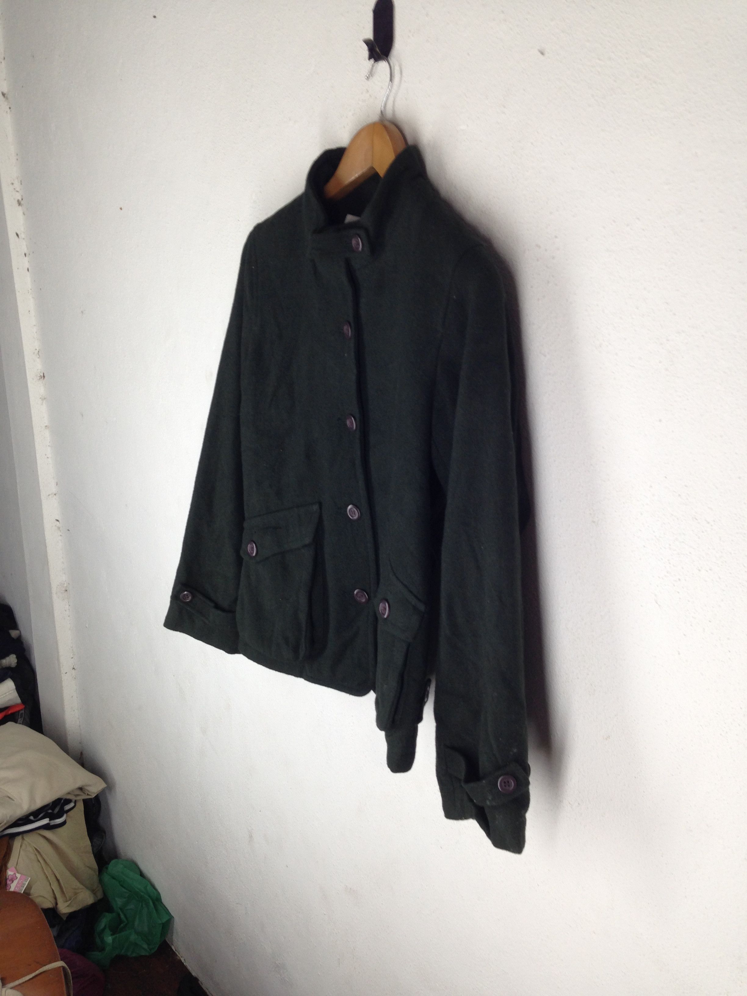 Japanese Brand B.L.U.E Wool Jacket Size US M / EU 48-50 / 2 - 2 Thumbnail