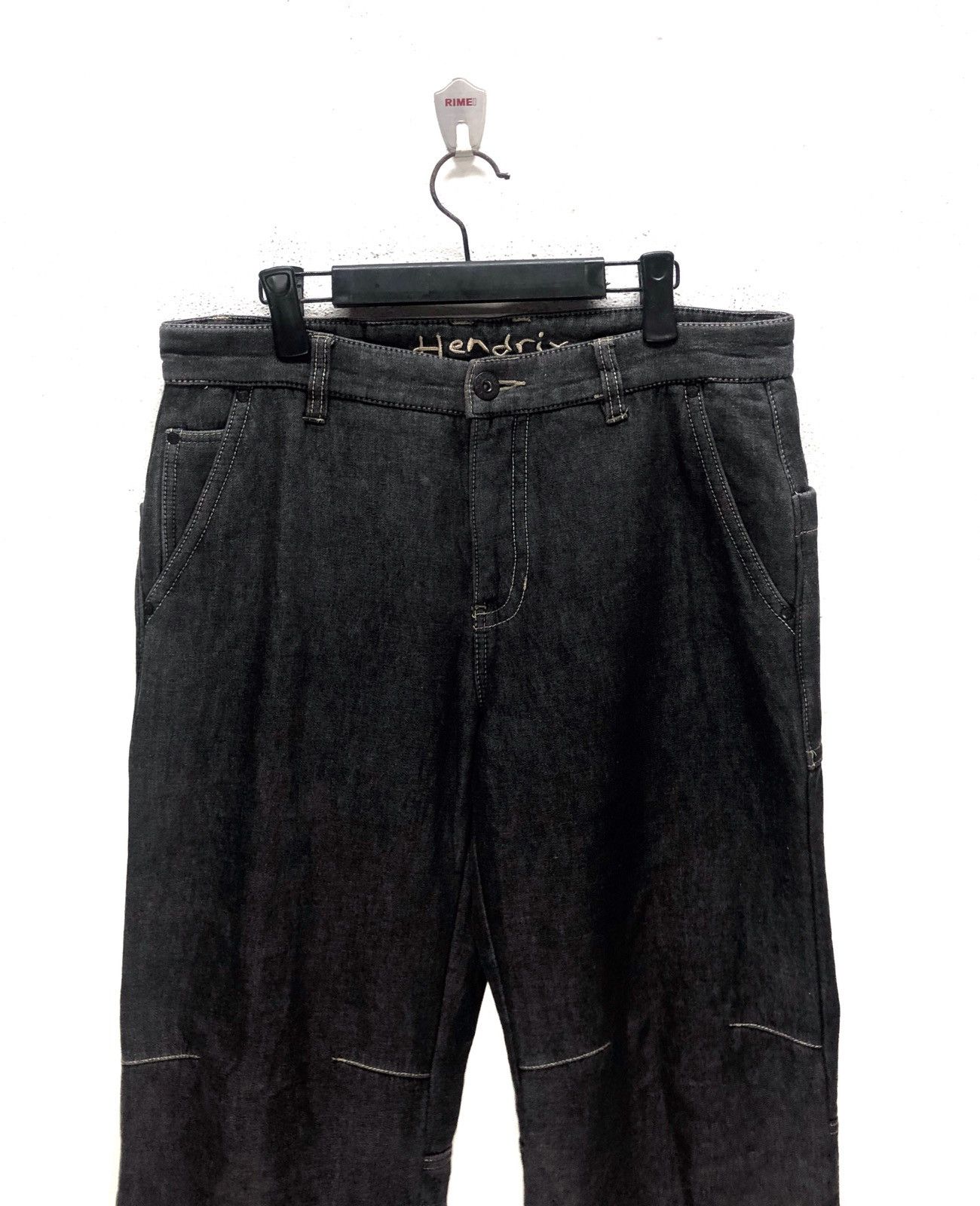 Band Tees × Japanese Brand Hendrix woodstock music and art fair Pants Size US 35 - 3 Thumbnail