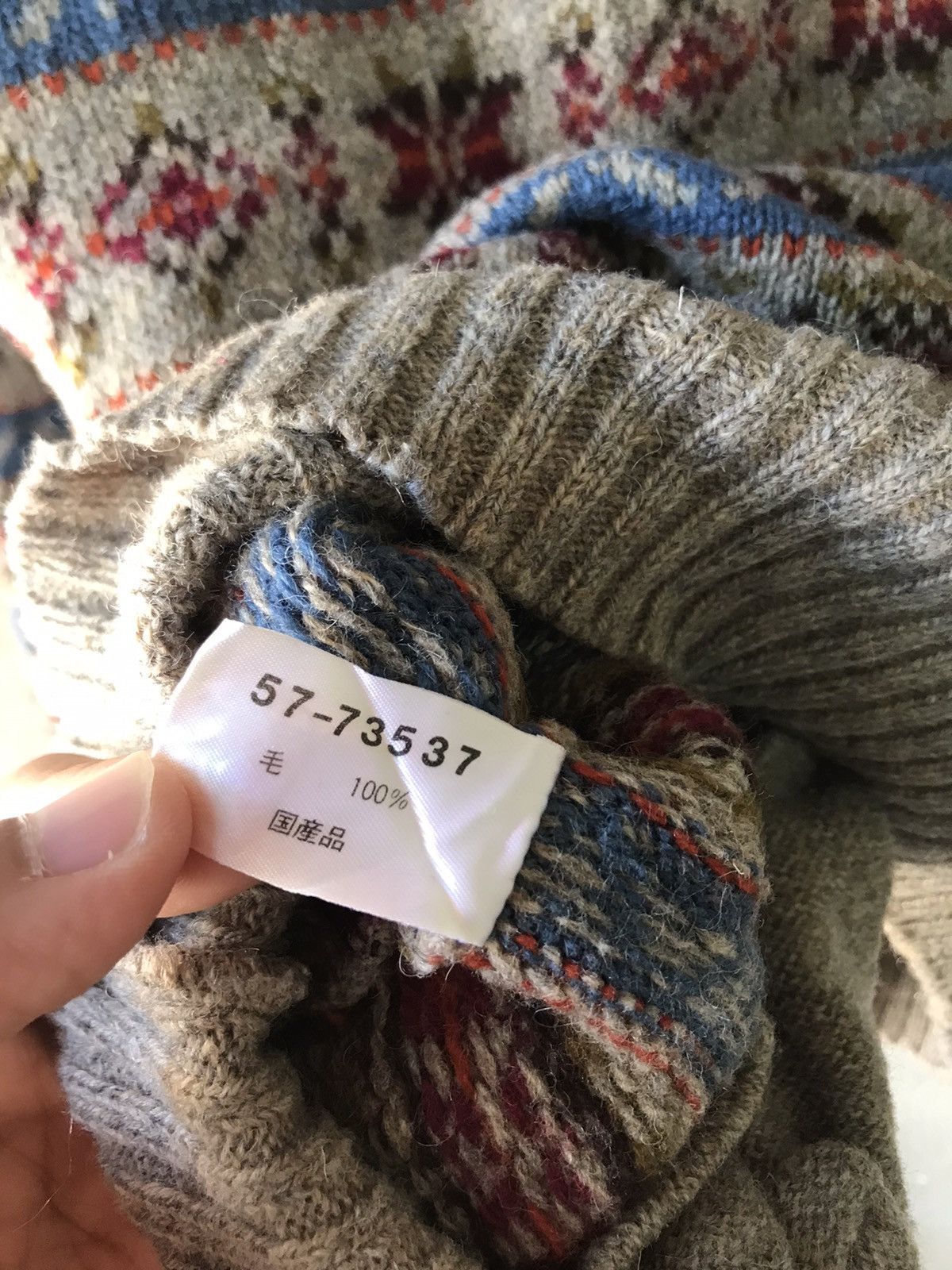 Vintage Vintage 70s Wools Cargidan Guy Japanese brand made in japan Size US M / EU 48-50 / 2 - 5 Thumbnail