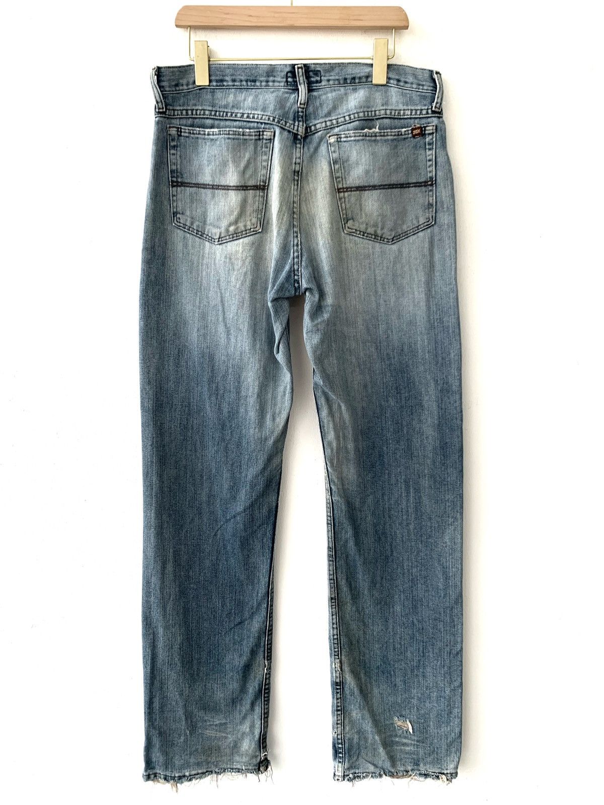 Vintage Vintage Wrangler Patchwork Design Kapital Visvim Style Jeans Size US 34 / EU 50 - 2 Thumbnail