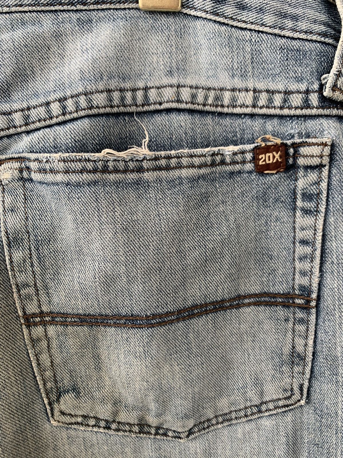 Vintage Vintage Wrangler Patchwork Design Kapital Visvim Style Jeans Size US 34 / EU 50 - 7 Thumbnail